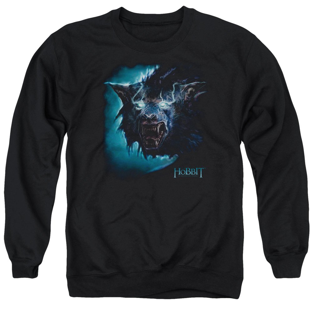 The Hobbit Warg Unisex Crewneck Sweatshirt for Men & Women - Fantasy Movie Merchandise for Tolkien Fans & Casual Wear