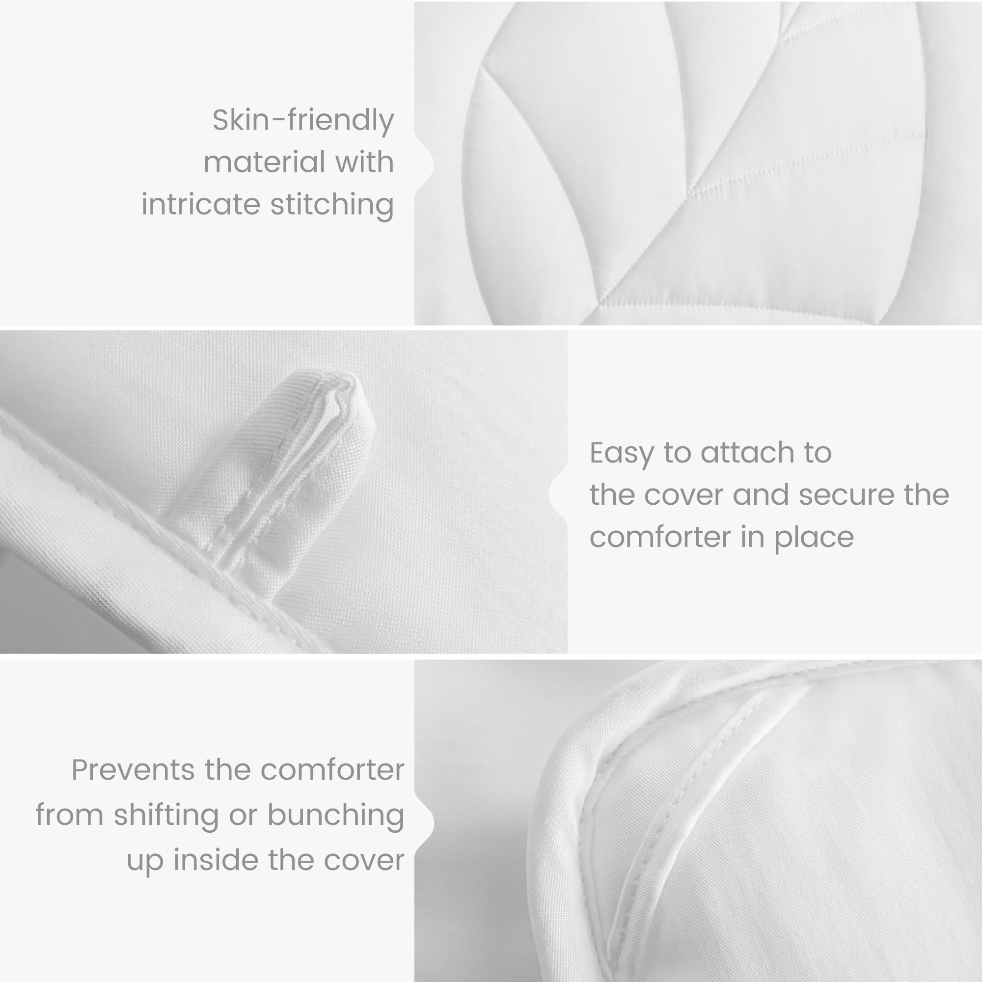 Sophia & William Tencel Lyocell Queen Size Bed Comforter - Cooling Lightweight All-Season Fluffy Duvet Insert with Quilted Design | Perfect for Hot Sleepers & Year-Round Comfort