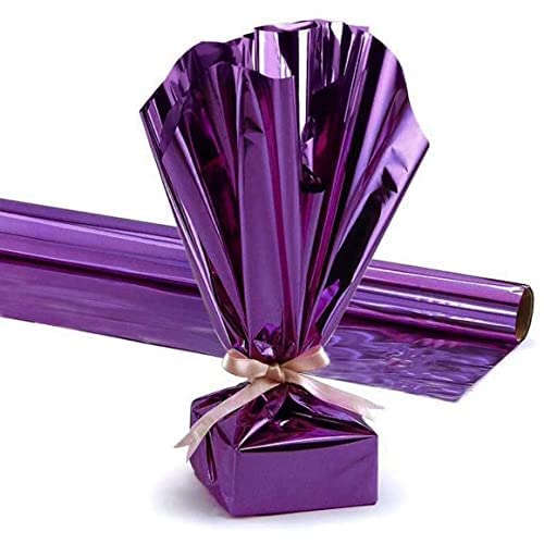 HappyMates 10 Sheets Purple 12x18 Inch Gift Wrapping Paper - Premium Decorative Design for Birthday, Christmas, Wedding & Party Presents - Perfect for Gift Bags, Boxes, Baskets & DIY Home Decor