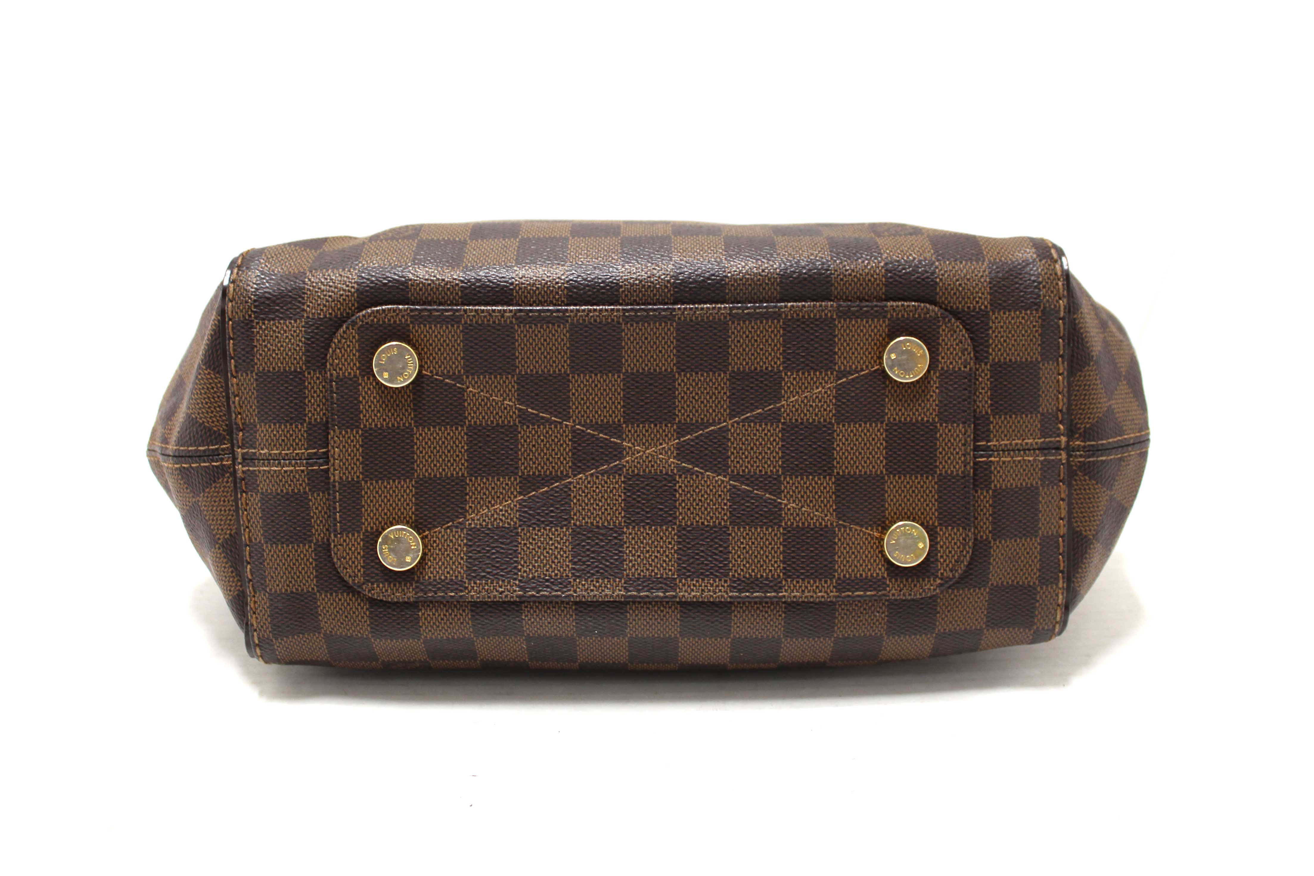 Authentic Louis Vuitton Damier Ebene Marylebone PM Shoulder Bag for Women - Luxury Designer Handbag with Crossbody Strap, Perfect for Work, Travel & Everyday Use