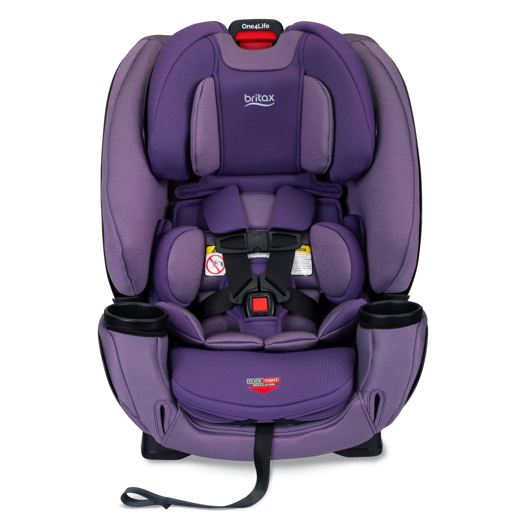 Britax One4Life Clicktight All-in-One Convertible Car Seat for Infants to Toddlers - Safe & Comfortable for Extended Rear-Facing & Forward-Facing - Perfect for Family Travel & Daily Commutes