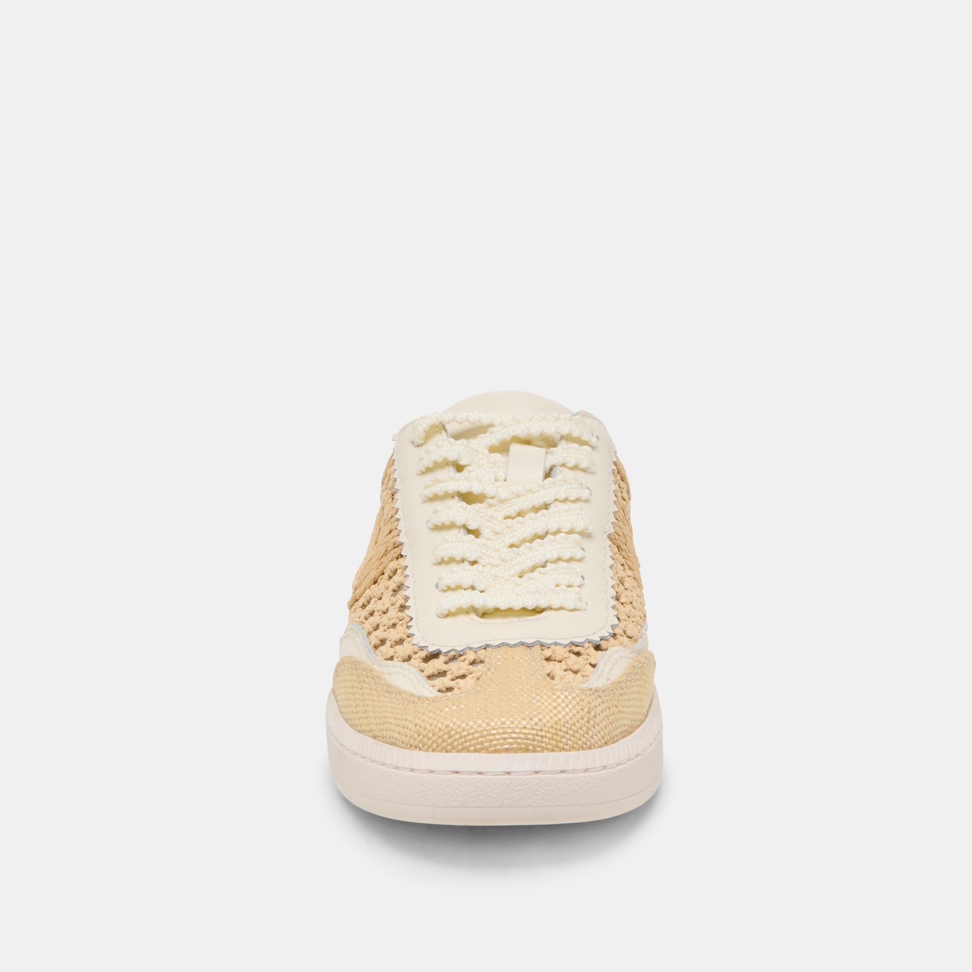 Notice Slide Woven Sneakers LT Natural Woven Raffia - Comfortable Summer Casual Shoes for Women | Perfect for Beach, Vacation and Everyday Wear