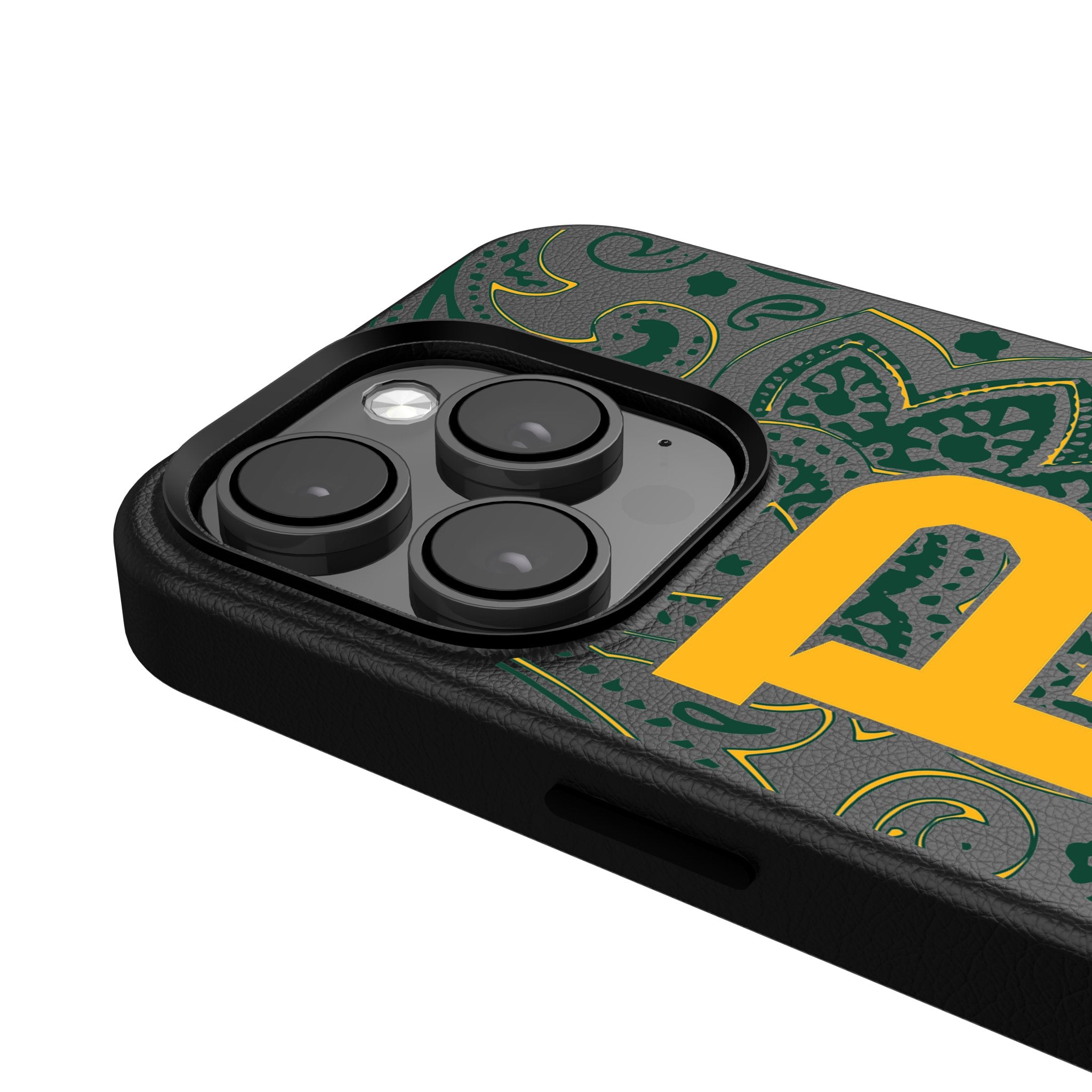 Baylor University Bears Paisley MagSafe Compatible Phone Case for iPhone 14/13/12 - Stylish Protective Cover for School Spirit & Everyday Use