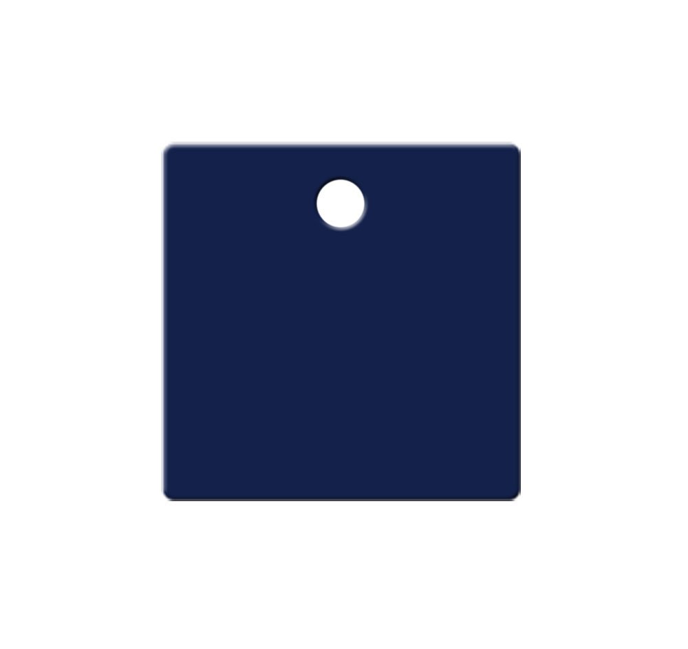 Engravable Blank Plastic Tags 1-1/4