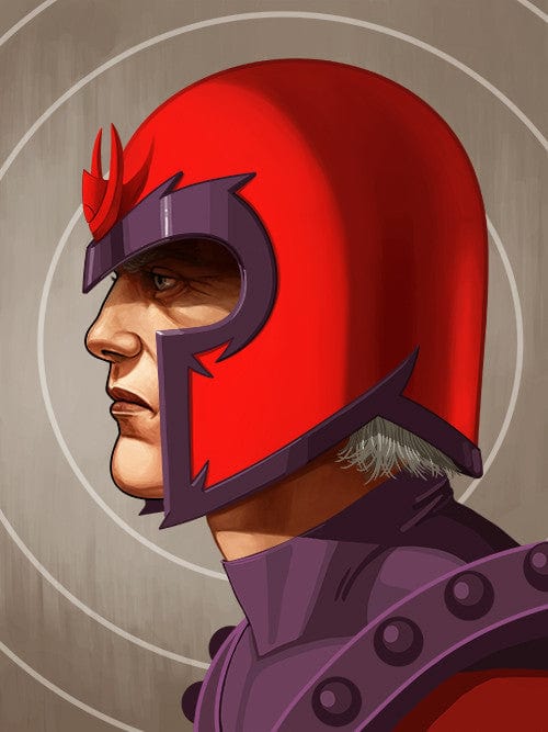 Magneto Mike Mitchell Poster - Premium Marvel X-Men Wall Art for Home, Office & Gifts | Superhero Decor, Comic Book Fan Collectible