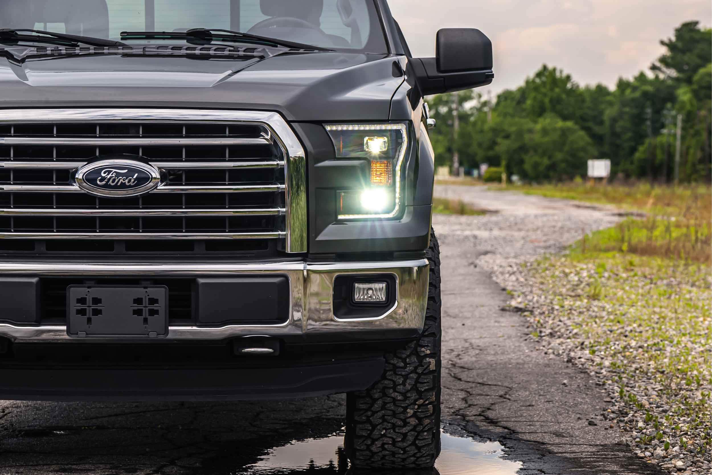 Morimoto XB LED Headlights for 2015-2017 Ford F150 - Plug & Play Upgrade with DRLs | Off-Road & Night Driving