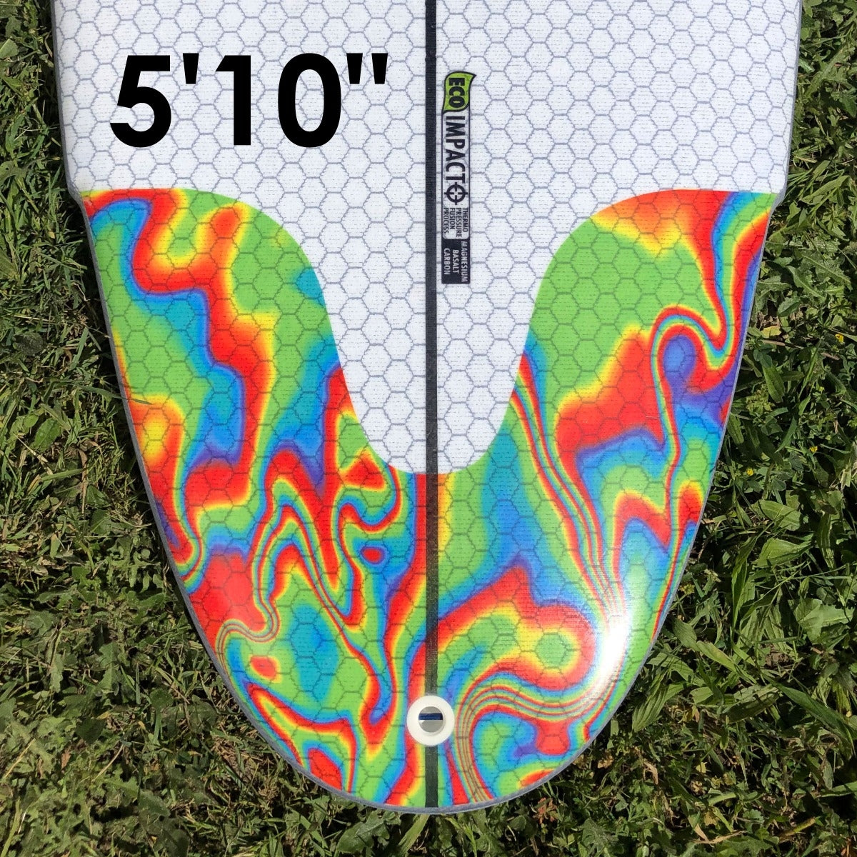 Libtech 5'10 Lib X Lost Bean Bag Surfboard - FCSII Compatible for High Performance Surfing - Perfect for Beach Waves and Coastal Adventures