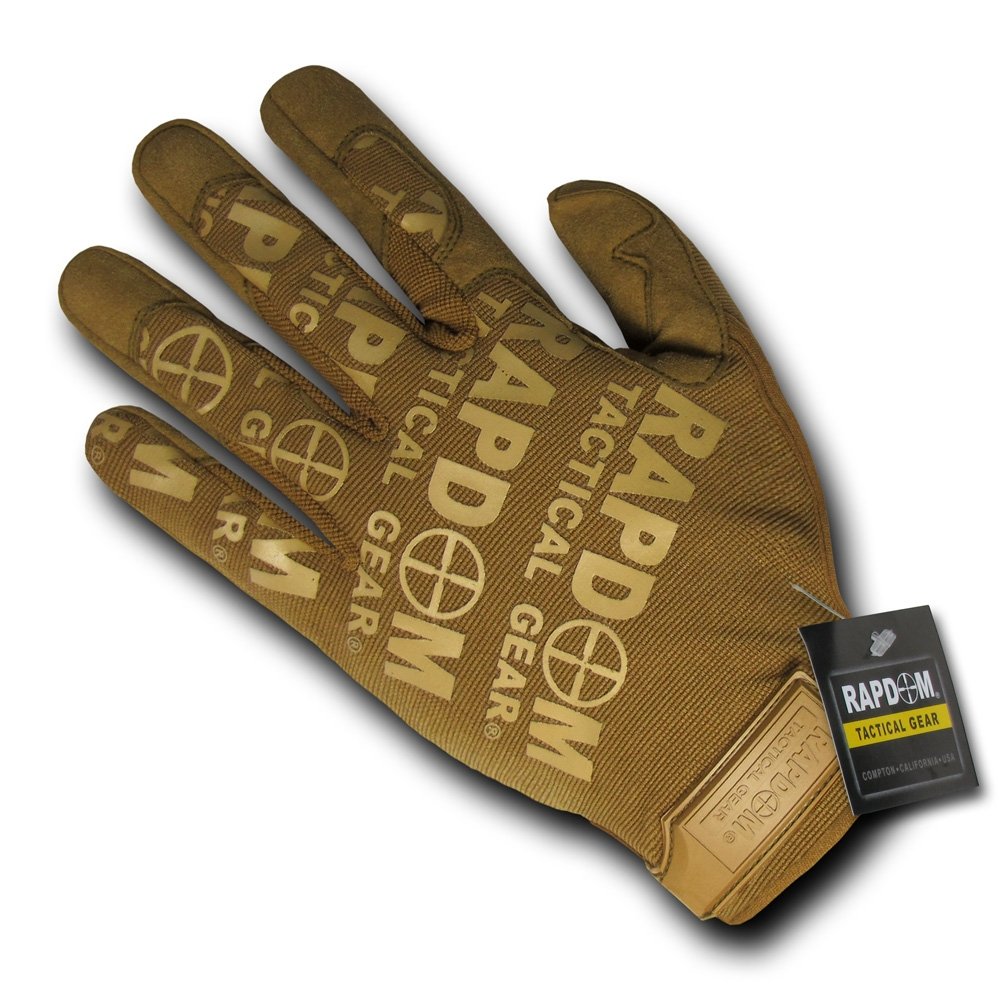 Rapdom Tactical Lightweight Mechanic Gloves - Durable Work Gloves for Construction, Auto Repair & Outdoor Activities - Perfect for Mechanics, DIY Projects & Heavy Duty Work