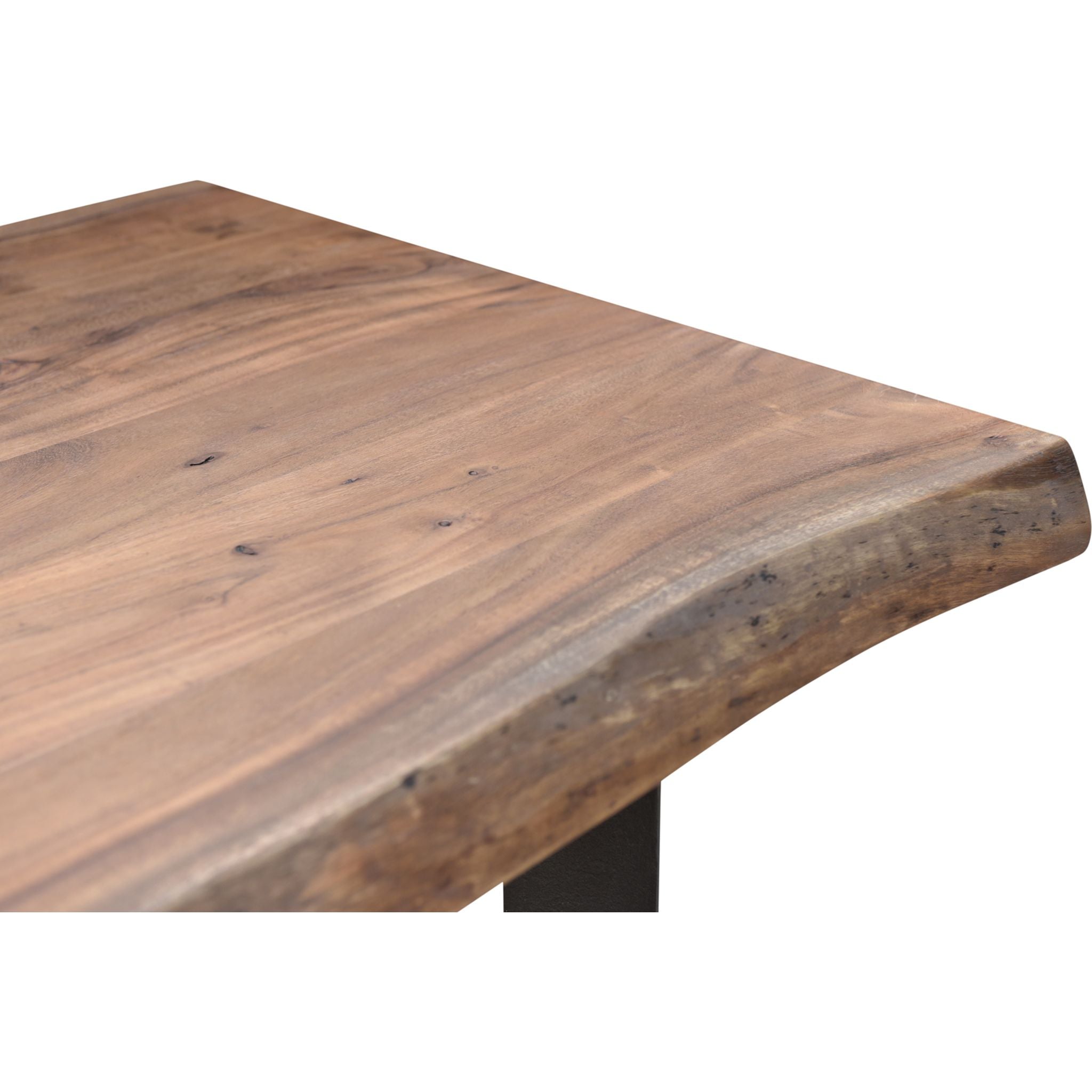 Bent Bar Table - Modern Smoked Glass Top Bar Table for Kitchen, Dining Room, or Lounge - Perfect for Entertaining and Small Spaces (Model: 1564560K)
