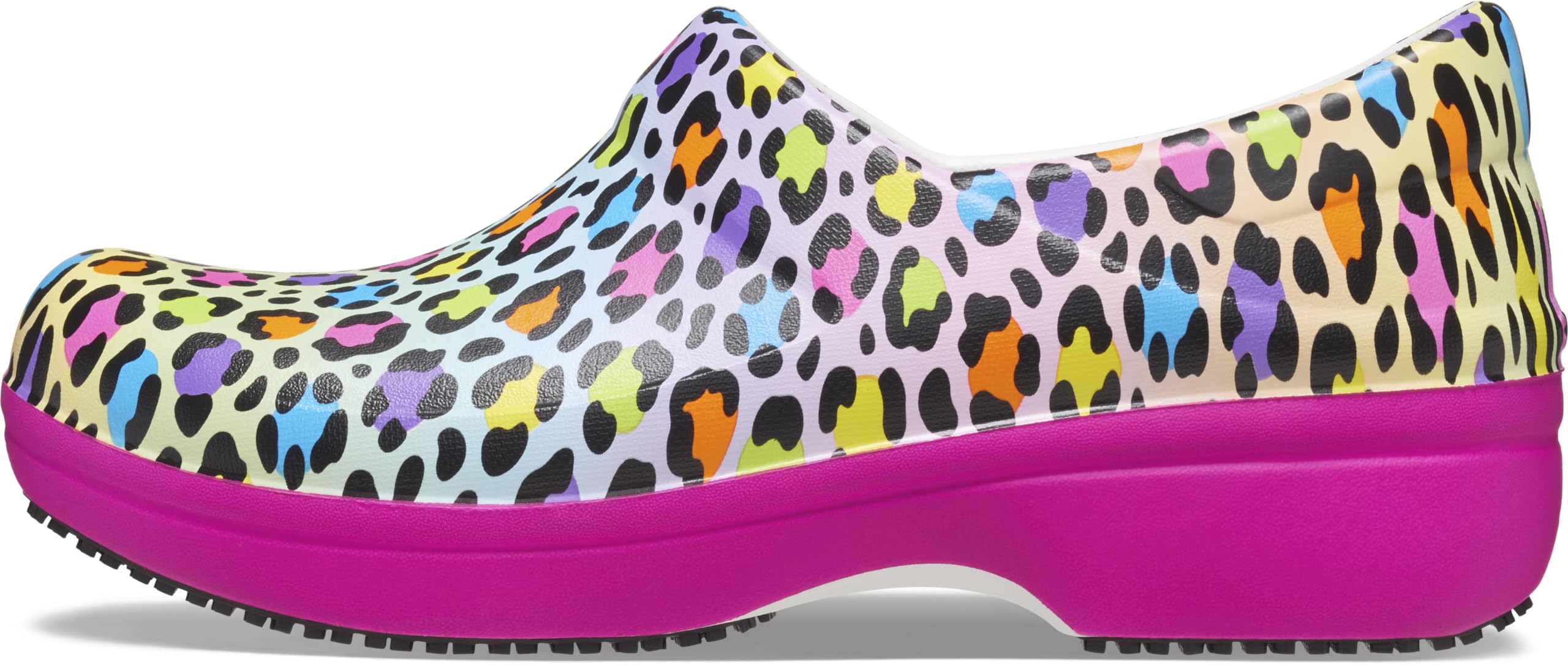 Crocs Women's Neria Pro II Slip-Resistant Work Clogs - Comfortable Non-Slip Nursing Shoes for Healthcare Workers & Food Service Professionals