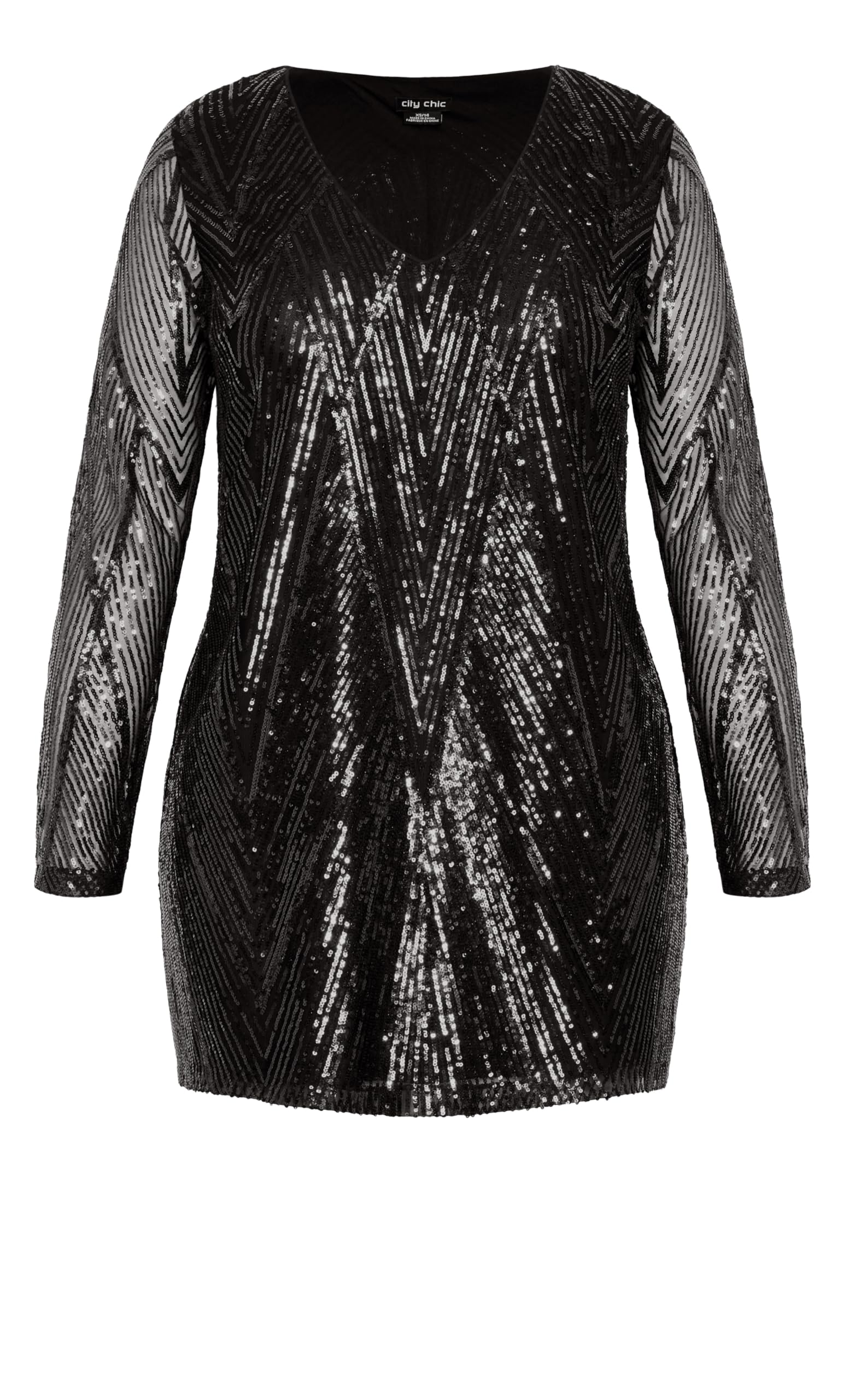 Women's Micah Sequin Party Dress - Elegant Sparkly Evening Gown for Prom, Cocktail, Wedding & Special Occasions