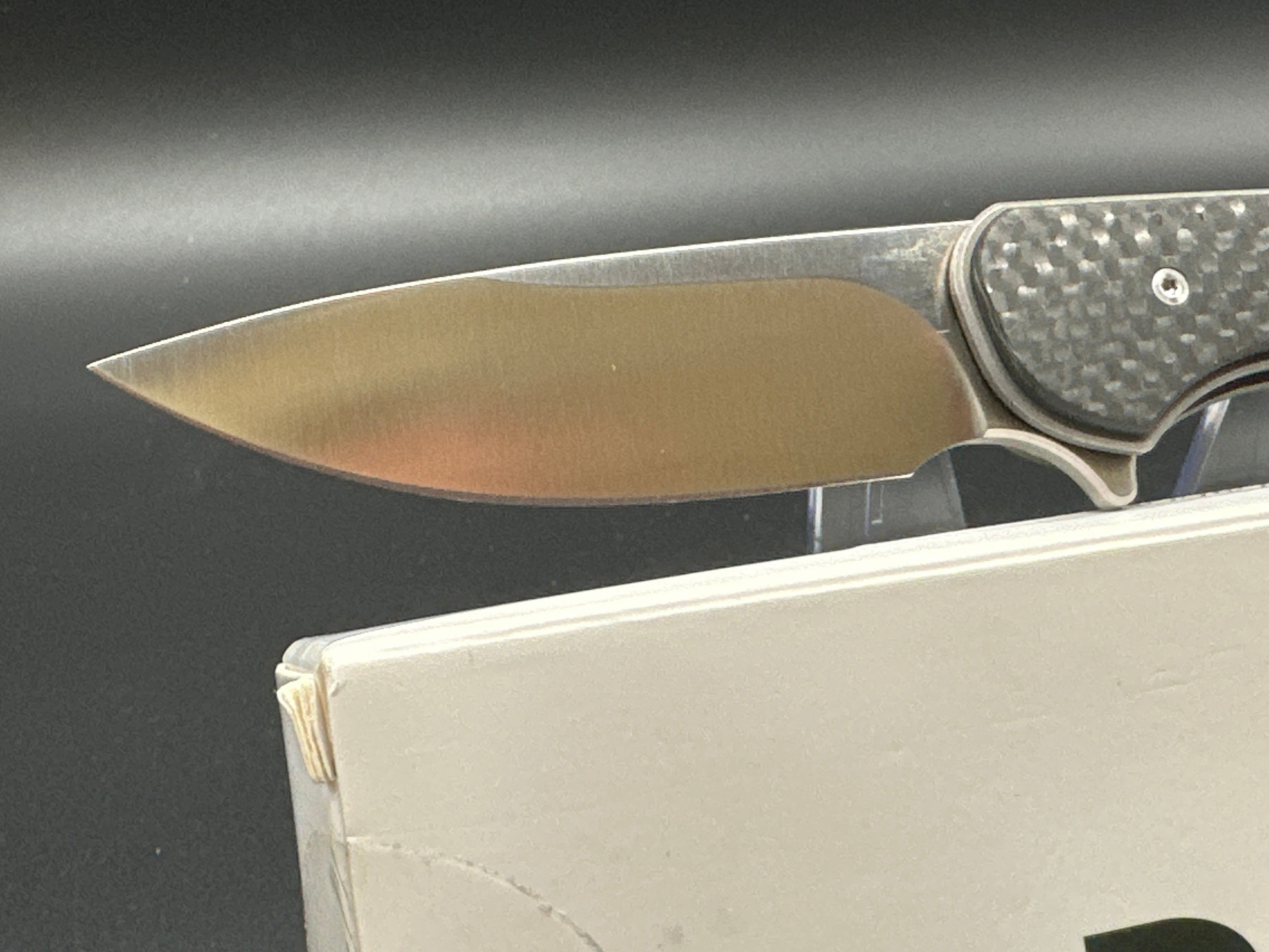 Premium Drop Ferrum Forge Gent Pocket Knife - High-Quality EDC Folding Knife for Camping, Hiking & Everyday Carry (EDC)