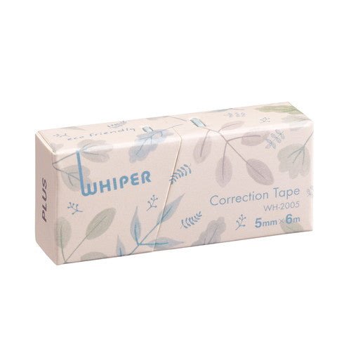 Whisper Paper Correction Tape - 5 Pack, Smooth & No-Residue White Out Tape for Office, School, Homework - Perfect for Documents, Notebooks, and Exams