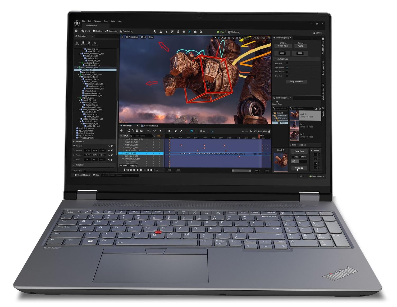 Lenovo ThinkPad P16 Gen 2 Business Laptop - Intel Core i7-13700HX, 16