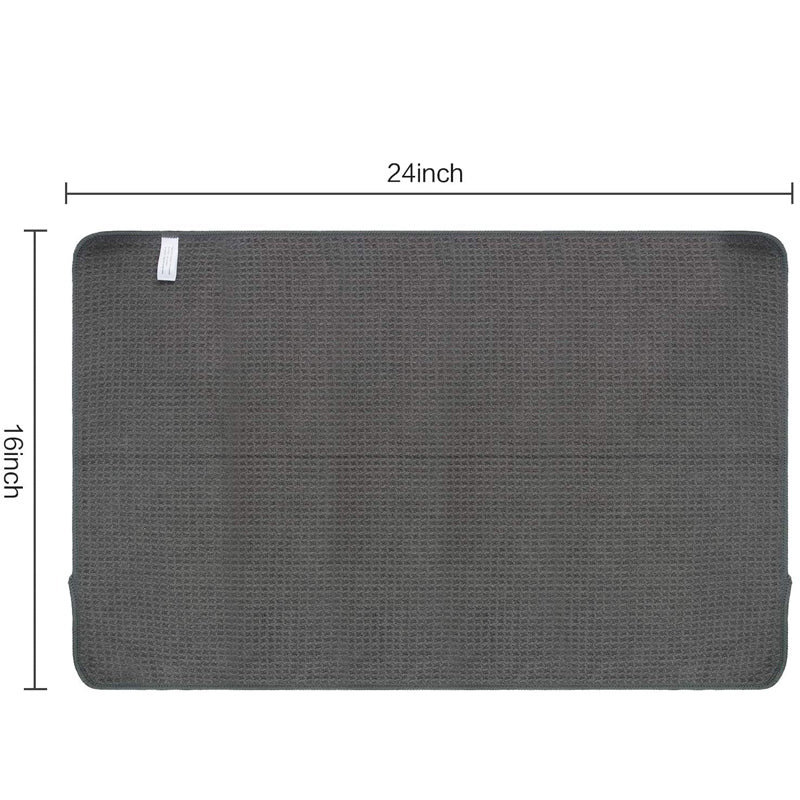 Premium Waffle Weave Microfiber Towel Set - 16x24 Inches, 380GSM, Ultra Absorbent & Quick Dry (Pack of 3) - Perfect for Gym, Spa, Beach & Bathroom Use