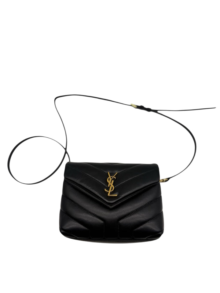 YSL Toy Loulou Small Leather Crossbody Bag for Women - Luxury Designer Shoulder Purse with Chain Strap, Perfect for Date Night, Parties & Everyday Use