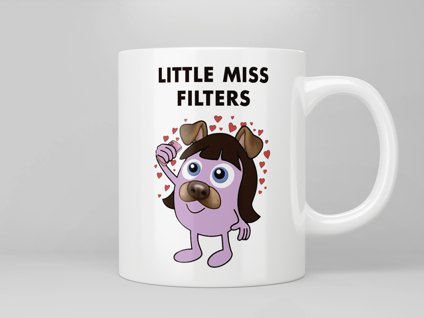 Little Miss Filters Mug - Funny Coffee Cup for Women - Perfect for Office, Home & Gifts