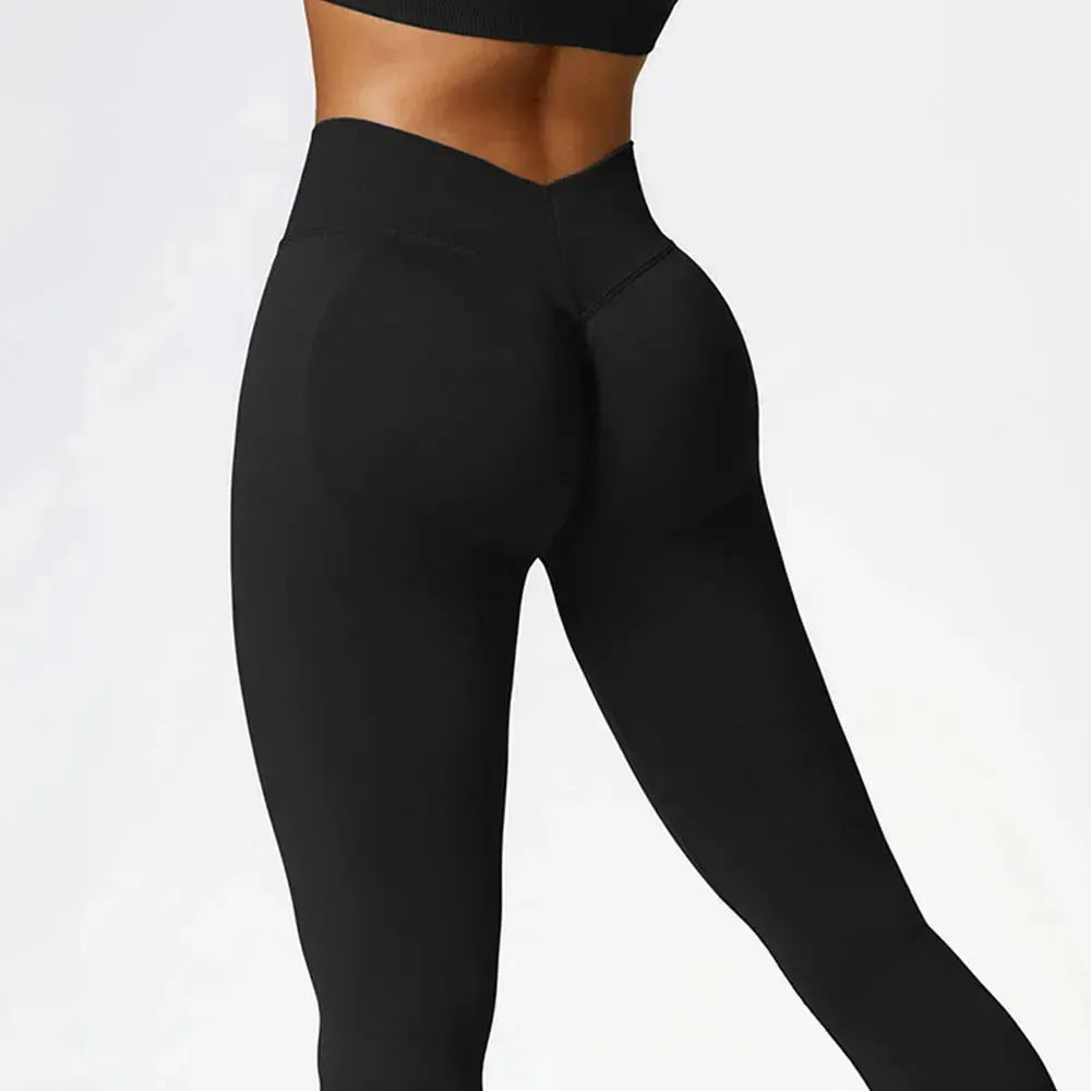 High Waist Yoga Pants for Women - Seamless Scrunch Butt Leggings, Push Up Gym Workout Tights & Fitness Clothing | Perfect for Yoga, Running, Gym Training & Casual Wear