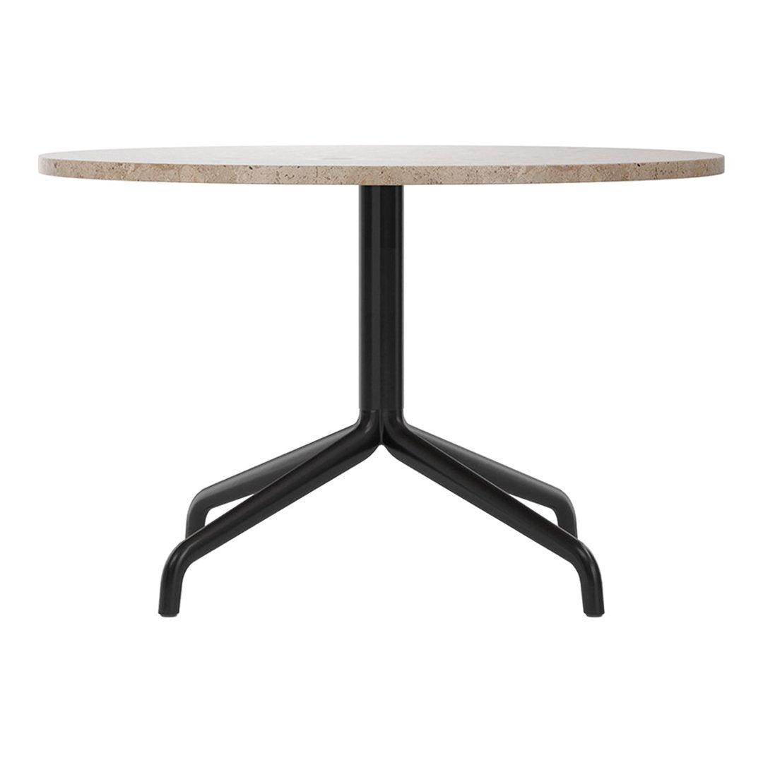 Harbor Column Lounge Table - Round Star Base Design for Living Room, Patio, or Outdoor Dining - Modern & Stylish Home Decor