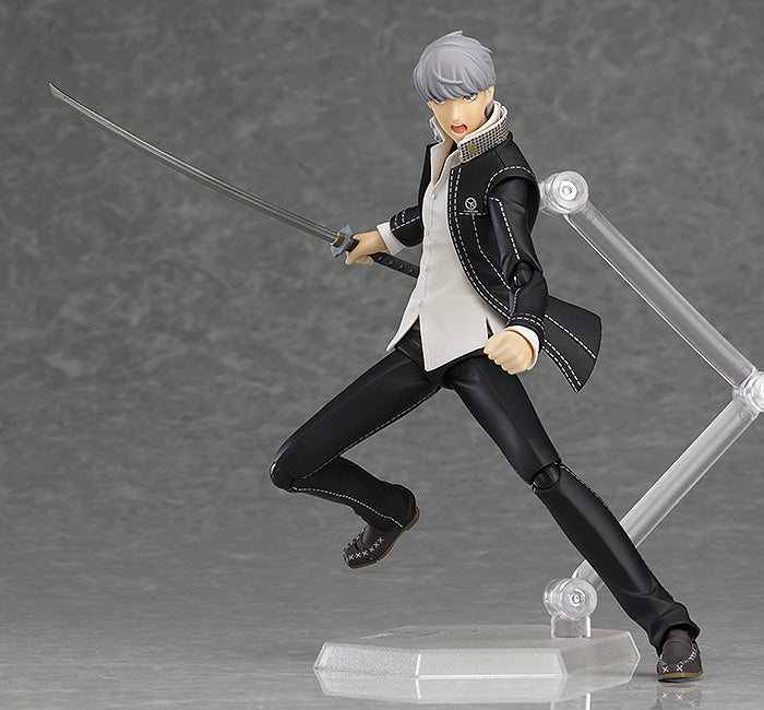 Figma #256 Yu Narukami Persona 4 Arena Ultimax Action Figure (Reissue) - Perfect for Anime Collectors & Fighting Game Fans