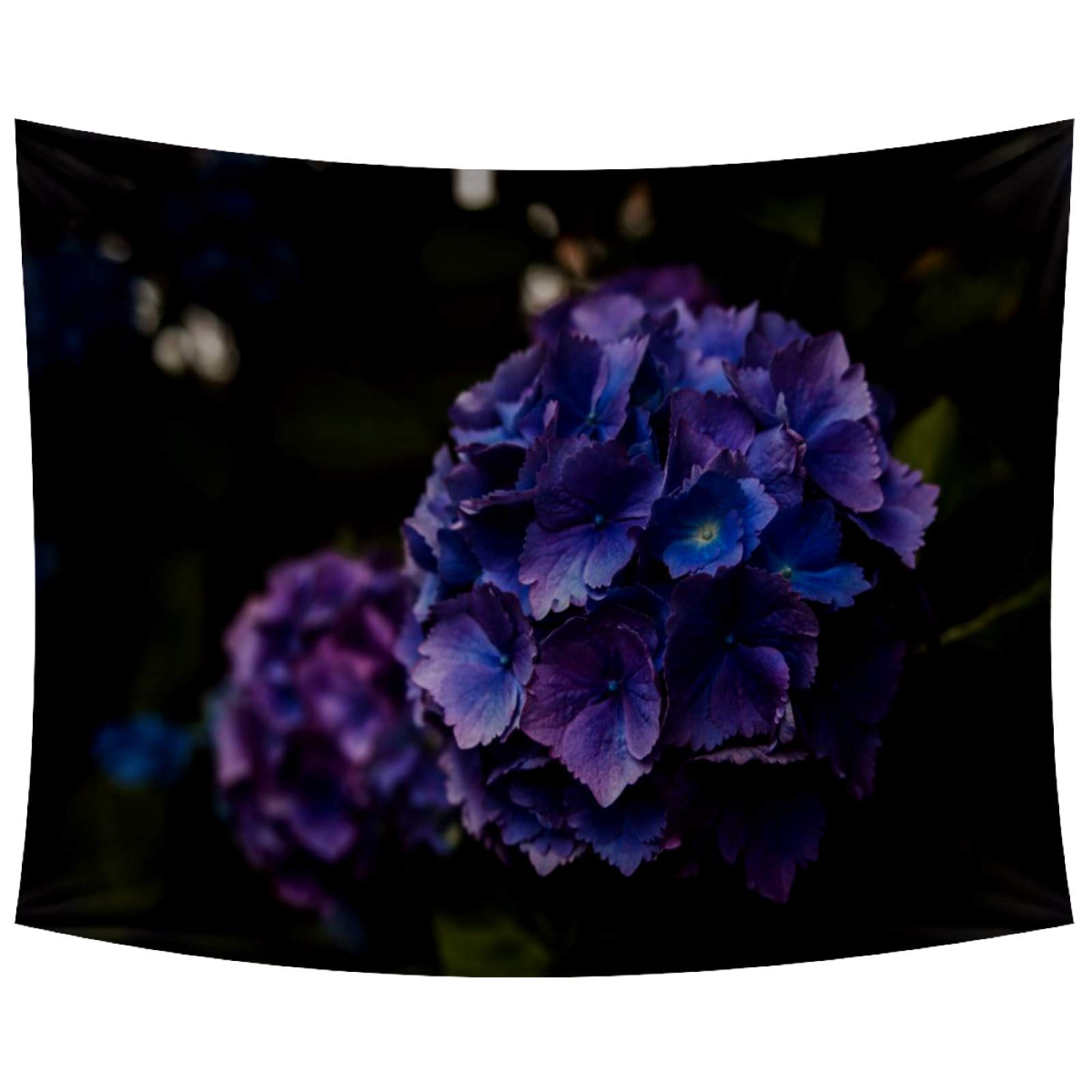 Purple Explosion Flower Tapestry Wall Hanging - 90x56 Inch Vibrant Wall Art & Blanket for Bedroom, Living Room, Dorm Decor - Perfect for Bohemian, Aesthetic, and Cozy Spaces
