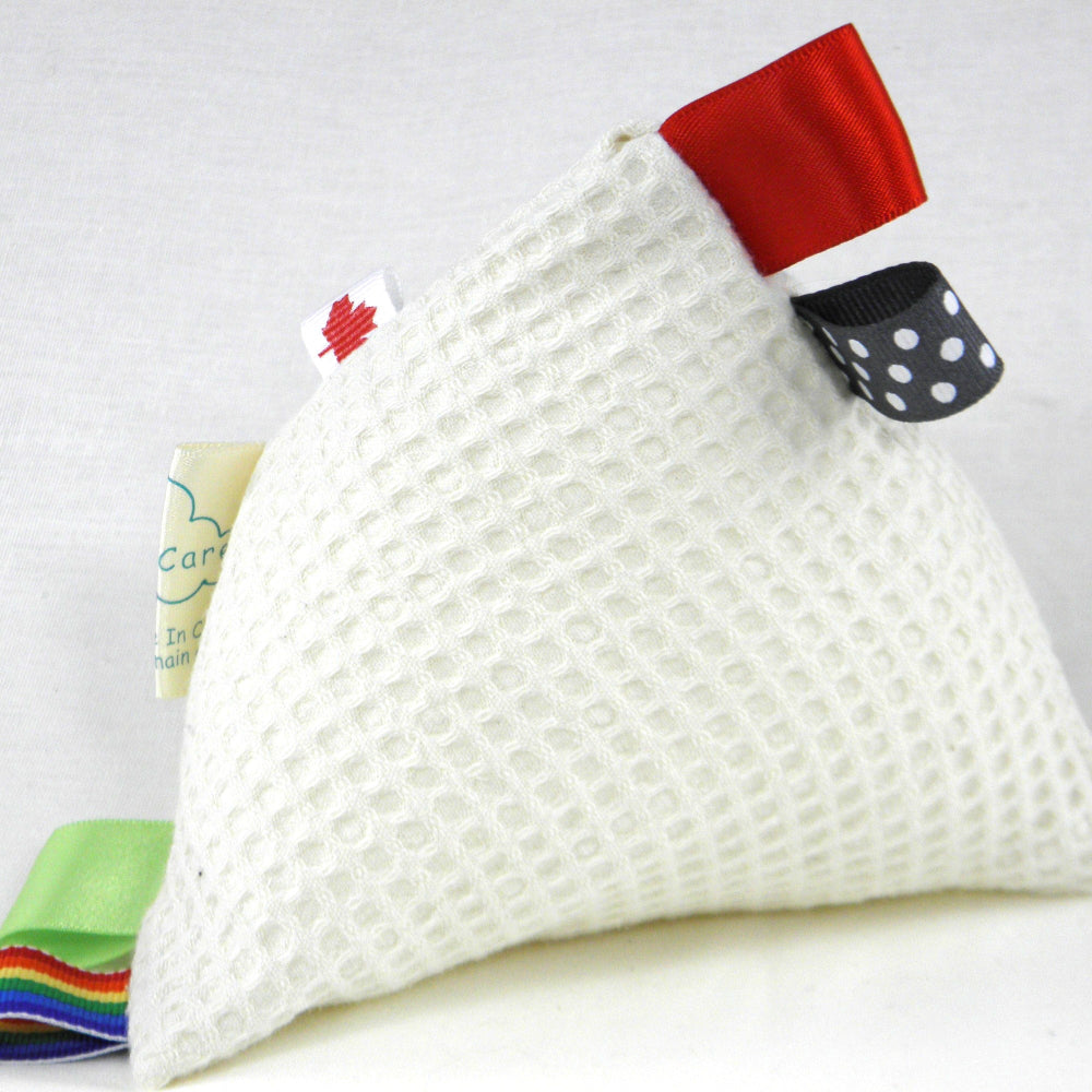Cosy Care Yung Ya Sensory Toy - Soft Cotton Waffle Textured Fidget Toy for Kids & Adults with Anxiety, ADHD, Autism - Stress Relief & Focus Aid for Home, Office, School Use