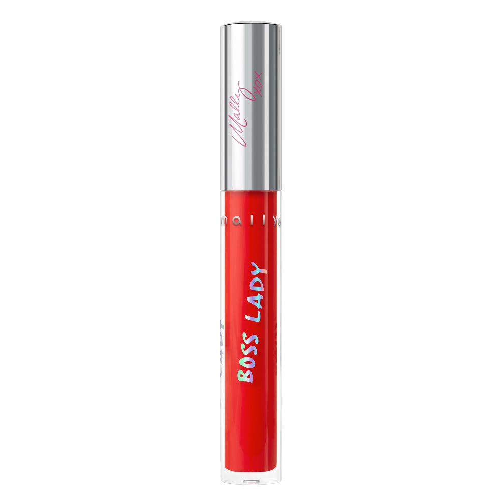 Mally Beauty Hydrating Vitamin C Lip Gloss - Intense Color & Moisturizing Formula for Soft Lips | Perfect for Everyday Wear, Date Night & Special Occasions