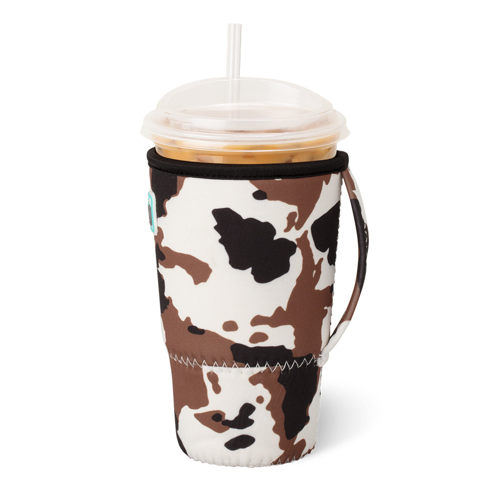 Hayride Large Iced Cup Coolie - Insulated Beverage Sleeve for 30oz Tumblers - Perfect for Iced Coffee, Smoothies & Cold Drinks at BBQs, Picnics and Outdoor Parties