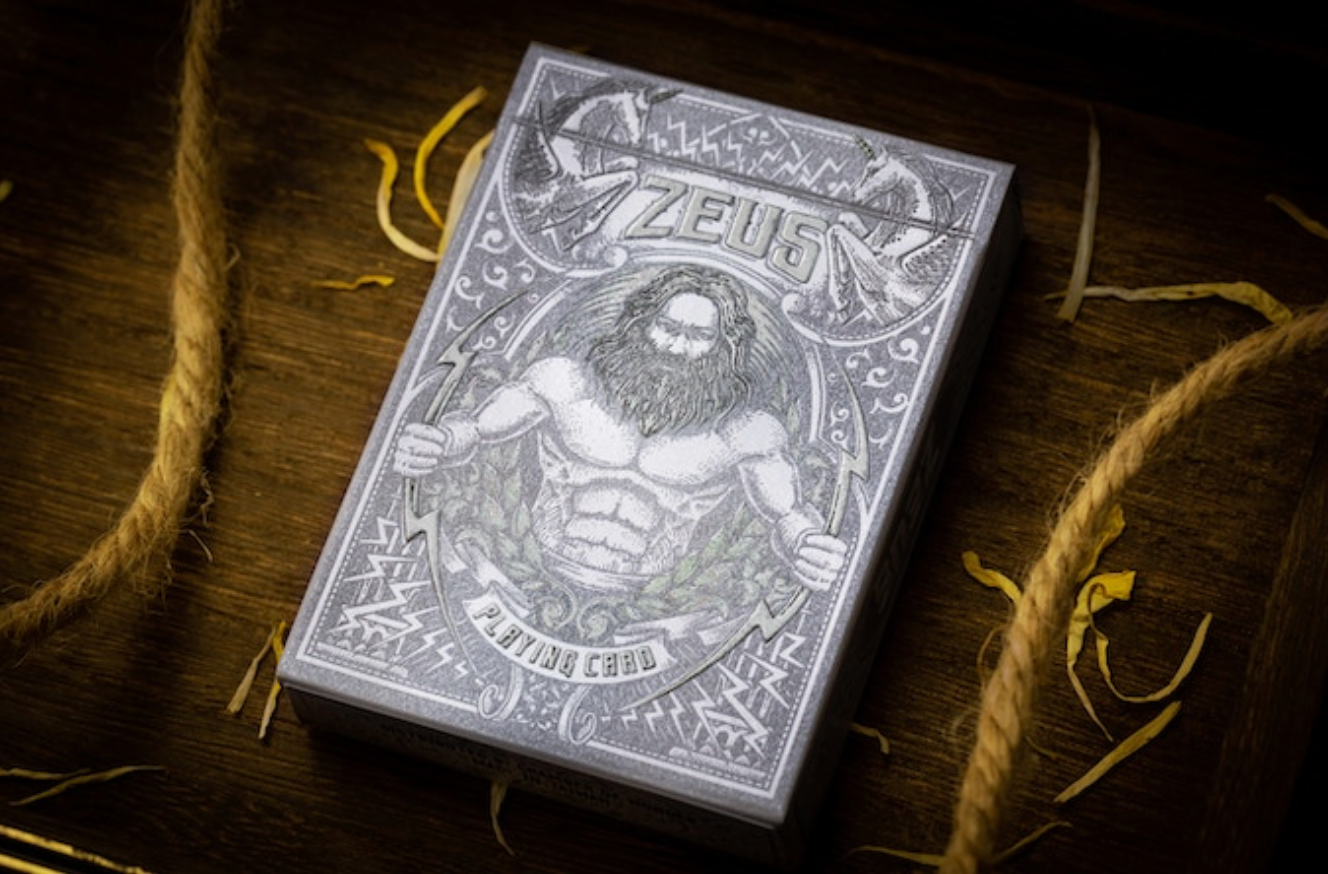 Zeus Playing Cards - Premium Quality Poker Cards for Magic Tricks, Card Games & Collectibles | Perfect for Poker Nights, Magic Shows & Gifts