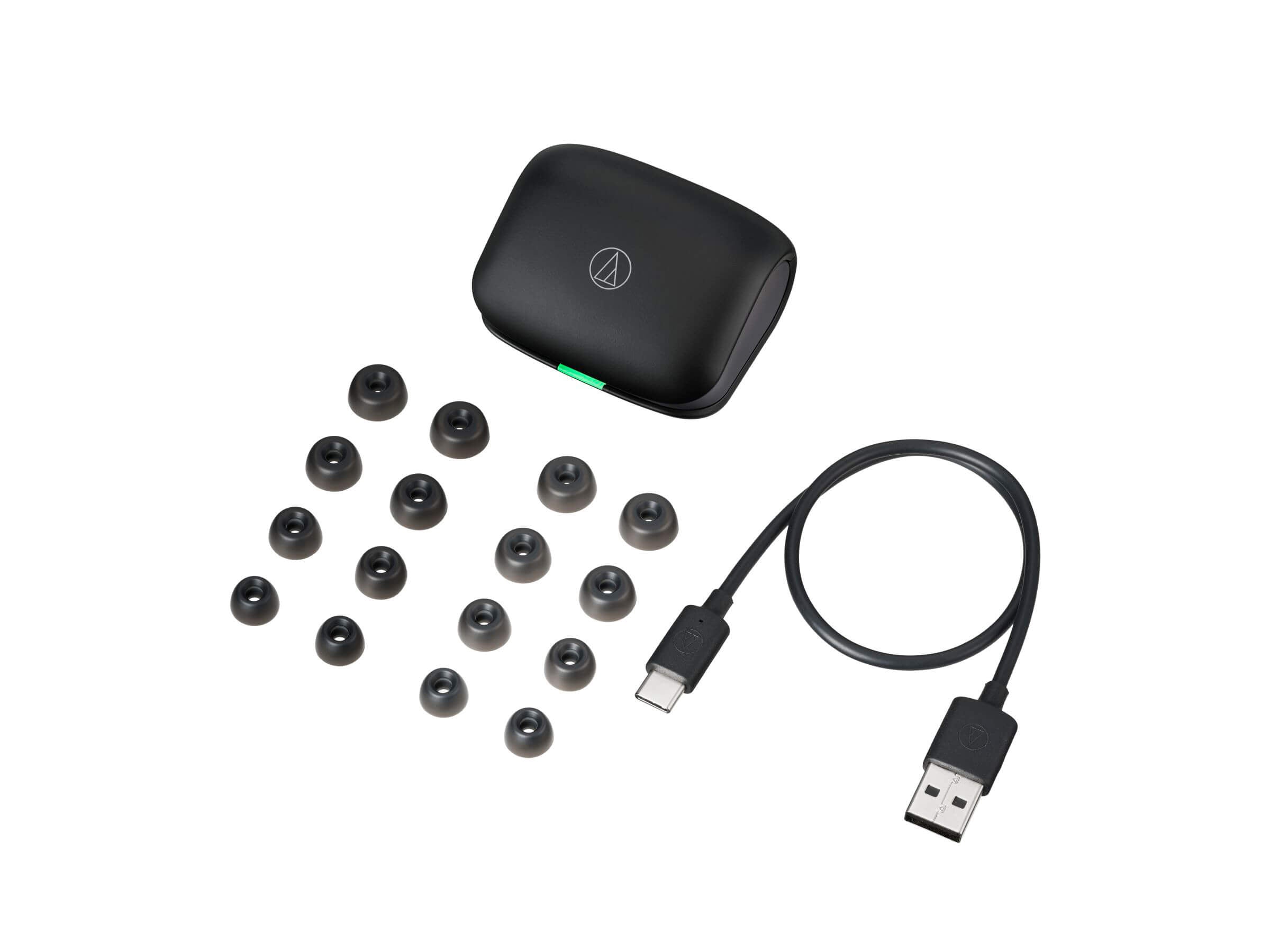 Audio Technica ATH-TWX7 True Wireless Earbuds with Active Noise Cancellation - High-Quality Sound for Music, Calls & Workouts | Perfect for Commuting, Gym & Travel