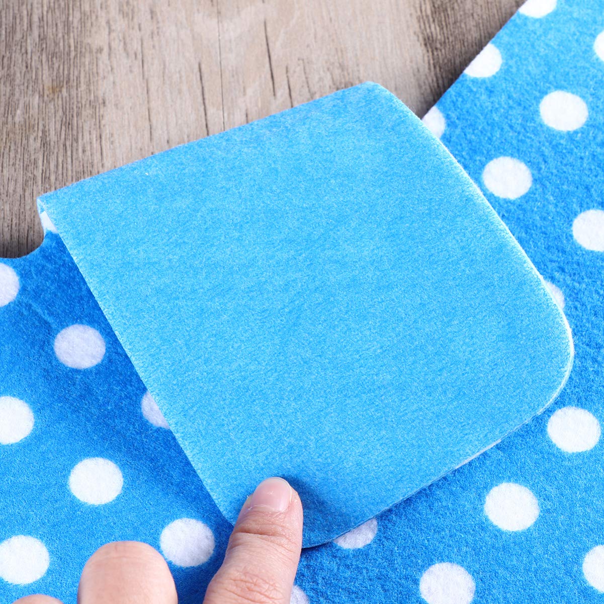 5-Piece Non-Slip Pan Protector Set - Heat Resistant Felt Trivets for Frying Pans, Griddles & Cookware - Perfect for Kitchen Countertops, Dining Tables & Outdoor BBQ Use