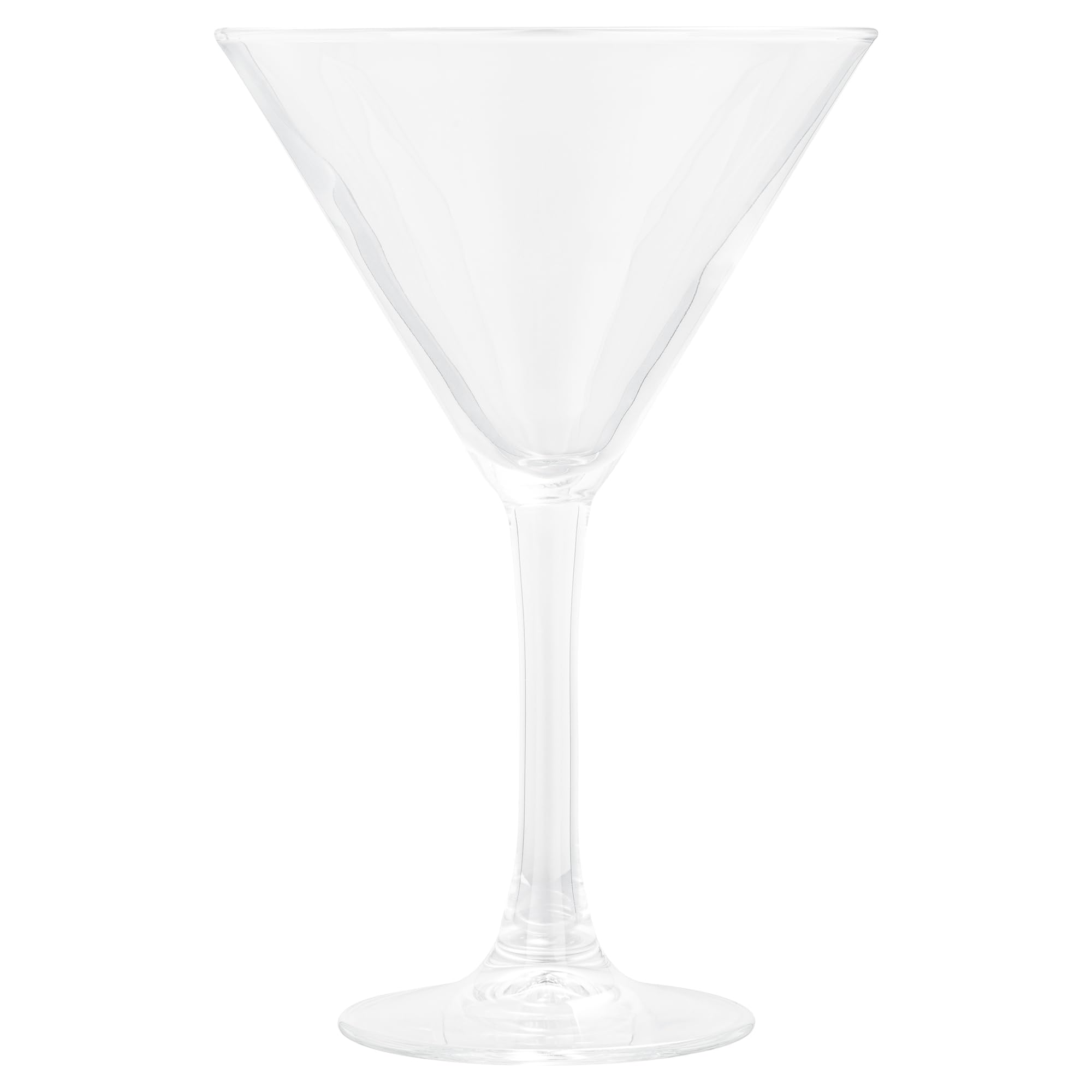 Premium Restaurantware Cascata 12-Piece 9oz Stemmed Martini Glass Set - Chip-Resistant Tempered Fine-Blown Glass Cocktail Glasses, Dishwasher Safe for Martinis, Cosmopolitans & Cocktail Parties | Elegant Barware for Home Entertaining & Professional Mixology