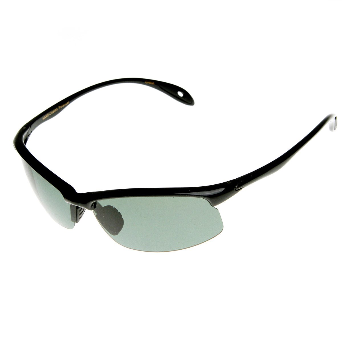 ZeroUV Polarized Half Frame Lightweight Sports Sunglasses for Running, Cycling & Outdoor Activities - UV Protection & Anti-Glare