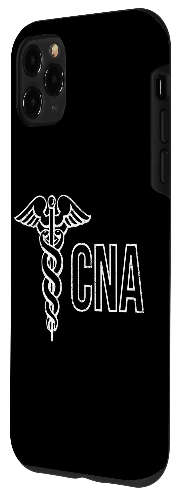 Certified iPhone 11 Pro Max Case for Nurses - CNA & Healthcare Worker Protective Cover with Caduceus Symbol | Perfect for Hospital Shifts, Nursing School & Medical Professionals