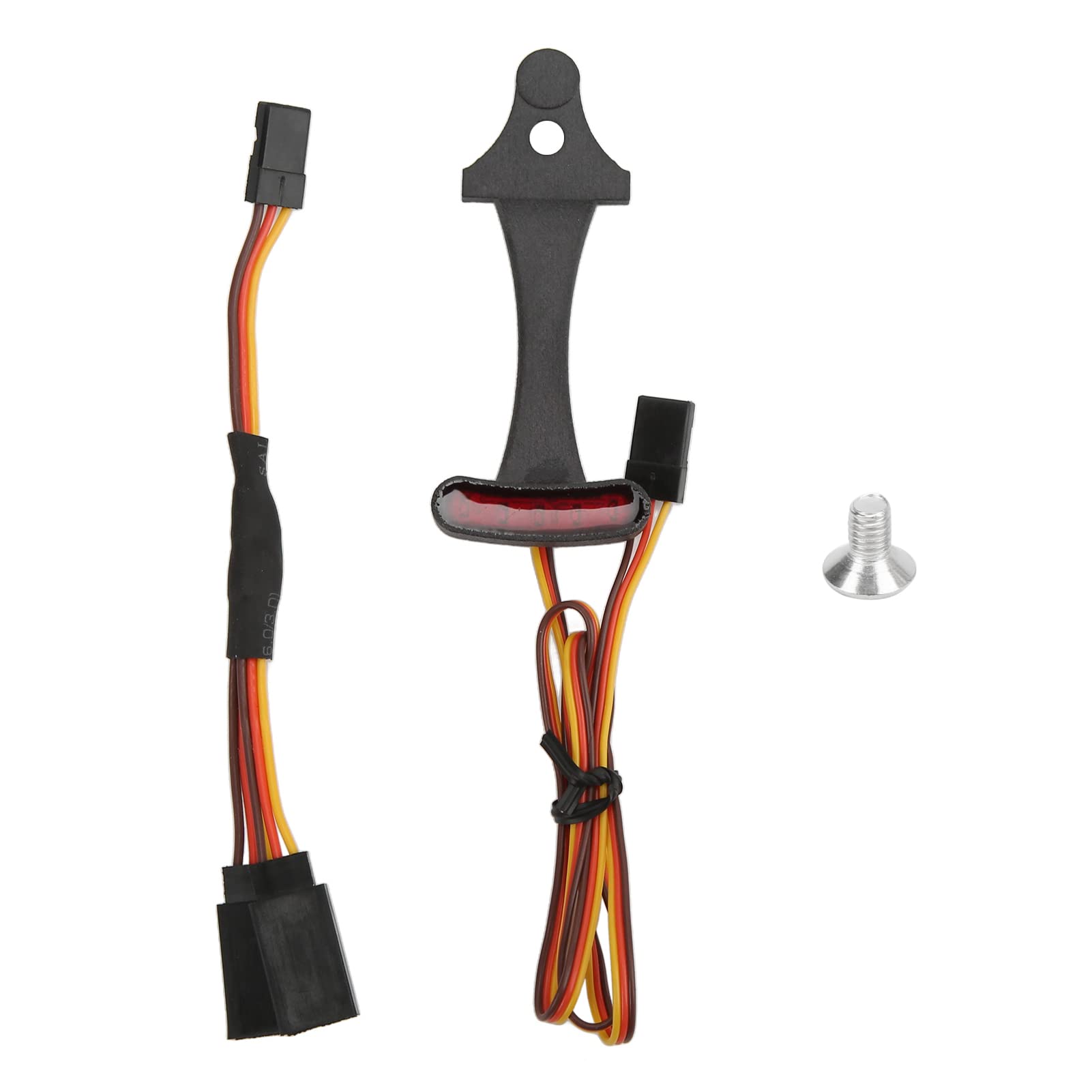 Waterproof RC Car Linkage Taillight with High Brake Light - Durable Plastic LED Lamp Beads for Traxxas RC Models - Perfect for Night Racing & Off-Road Adventures