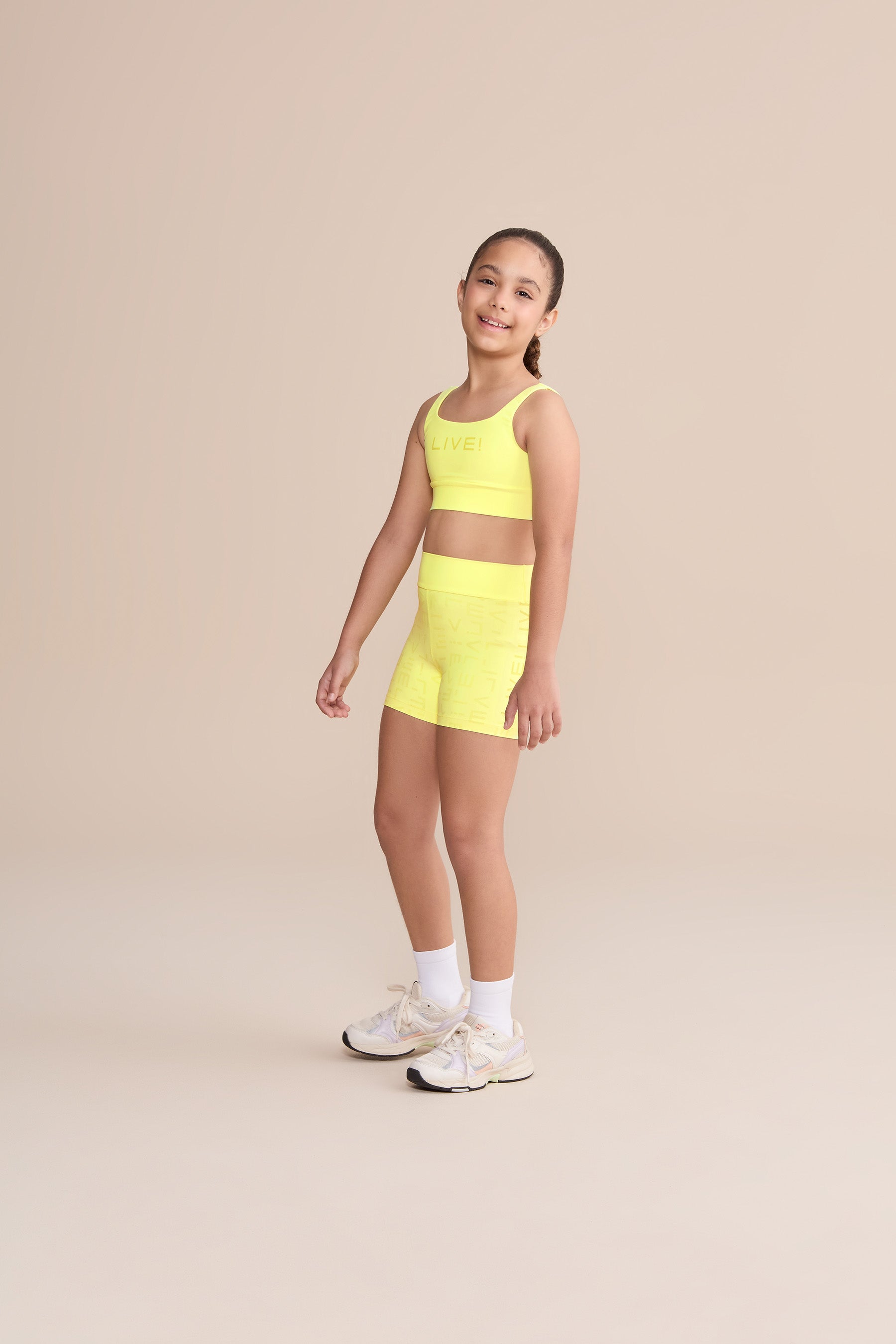 Move LIVE! Kids Sports Bra - Breathable & Supportive Activewear for Girls - Perfect for Running, Gymnastics & Dance Practice