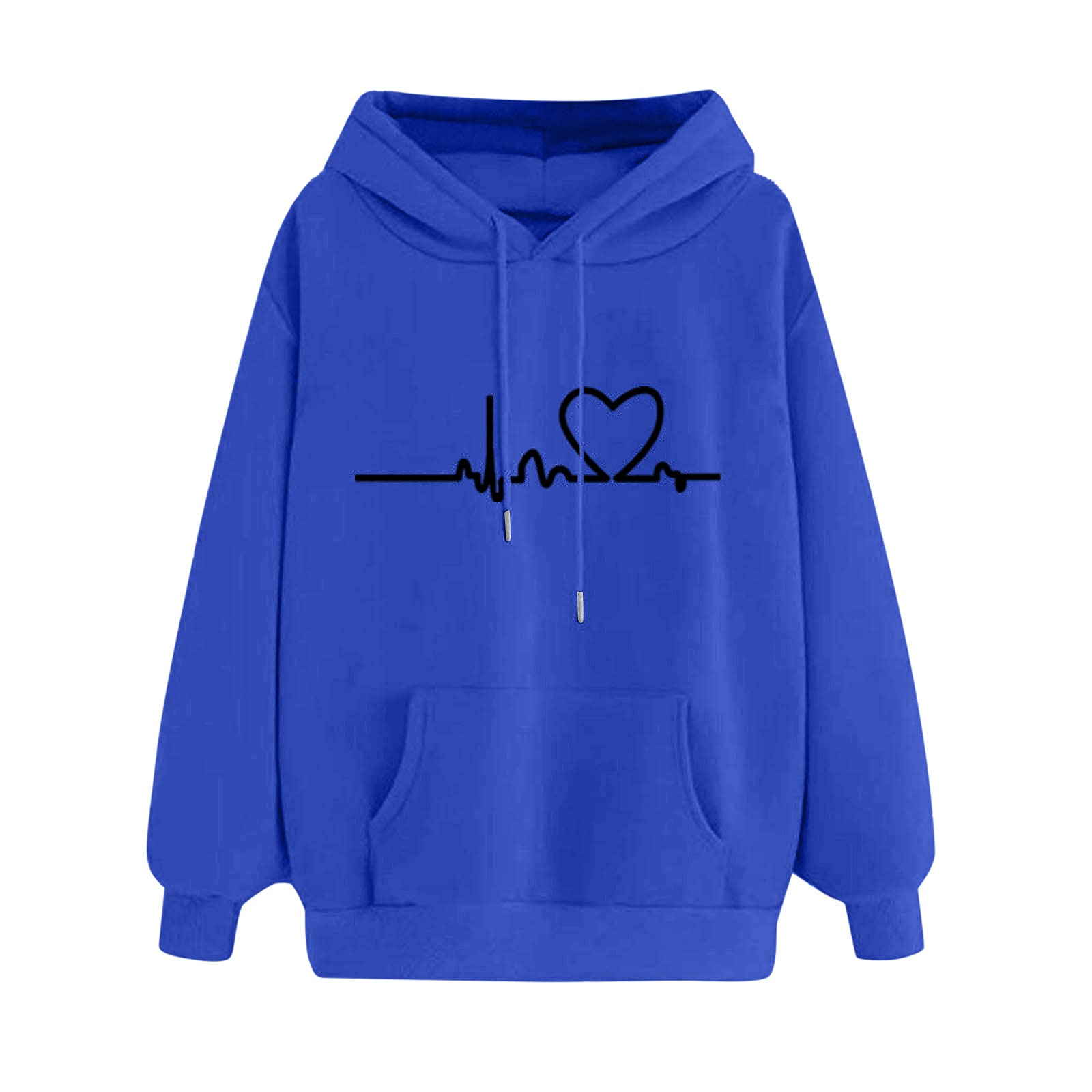 SHAOBGE Women's Winter Fashion Long Sleeve Printed Hooded Sweater - Cozy Casual Pullover Hoodie for Women | Perfect for Cold Weather, Outdoor Activities & Lounge Wear