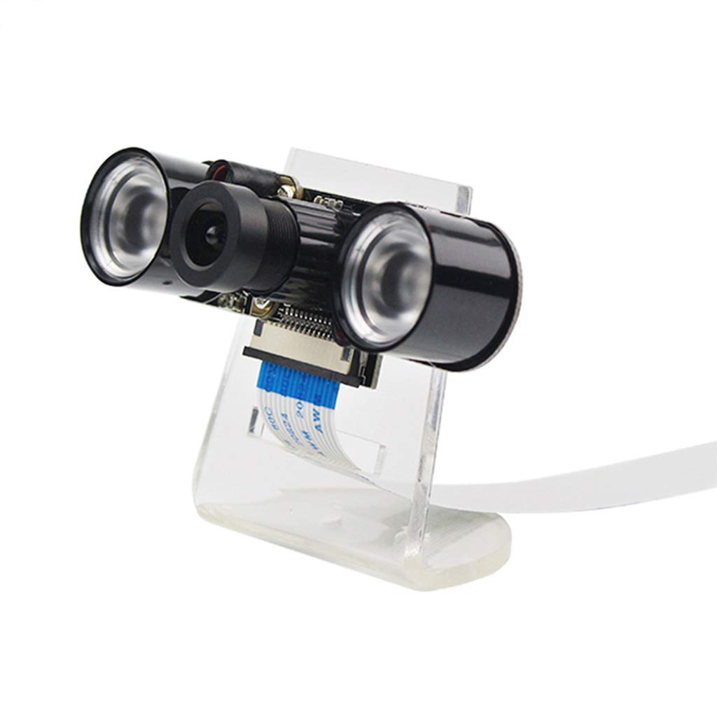 7-in-1 Adjustable Night Vision Camera Module Kit for Raspberry Pi - Perfect for DIY Security Systems, Home Surveillance, and STEM Projects