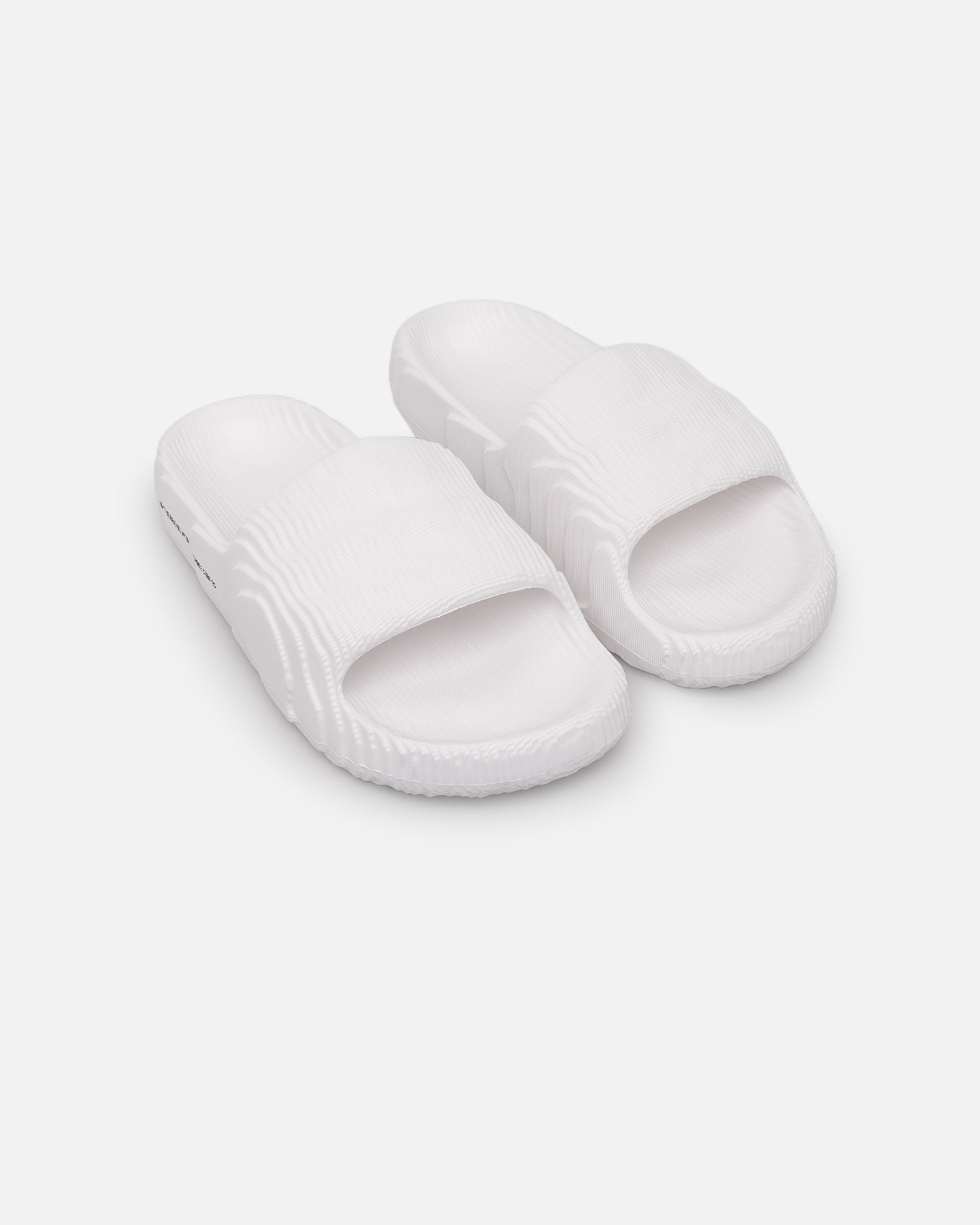 Adidas Adilette 22 Slides - Crystal White Comfortable Pool Slides for Men & Women - Perfect for Beach, Pool, Gym, and Home Use