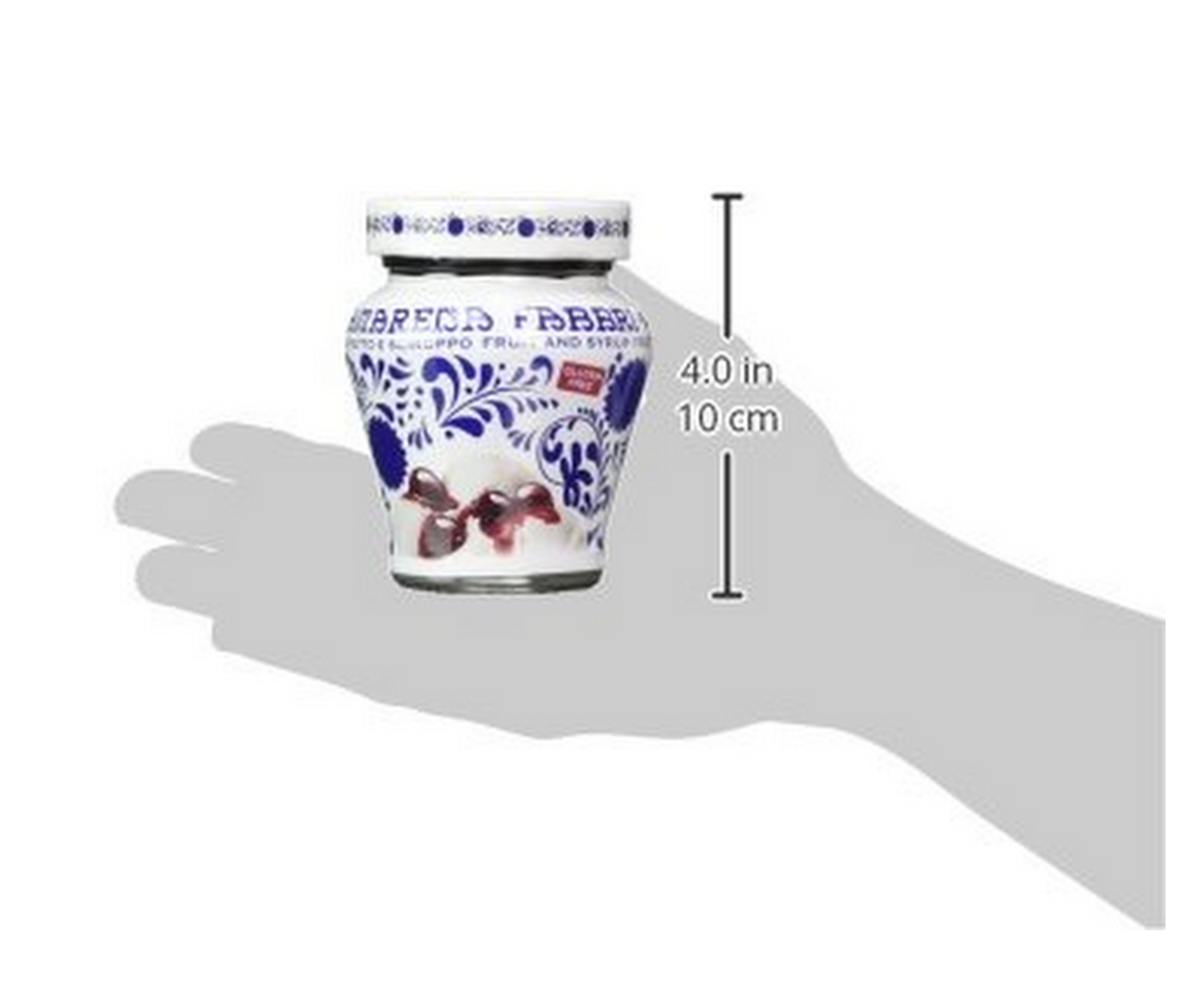 Fabbri Amarena Wild Cherries in Syrup - 8 Ounce Jar | Premium Italian Cherries for Desserts, Cocktails & Ice Cream Toppings