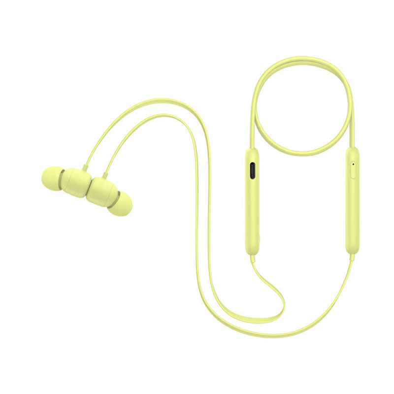 Beats Flex Wireless Earbuds by Dr. Dre - Yellow | Bluetooth Headphones with Magnetic Earbuds, 12-Hour Battery, Built-in Mic | Perfect for Workouts, Commuting & Everyday Use