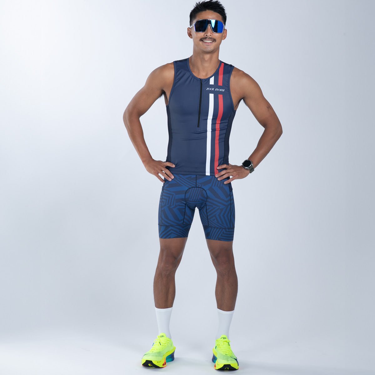 Men's Limited Edition Tri Tank Allez - Performance Cycling Jersey for Road Biking & Triathlon Training