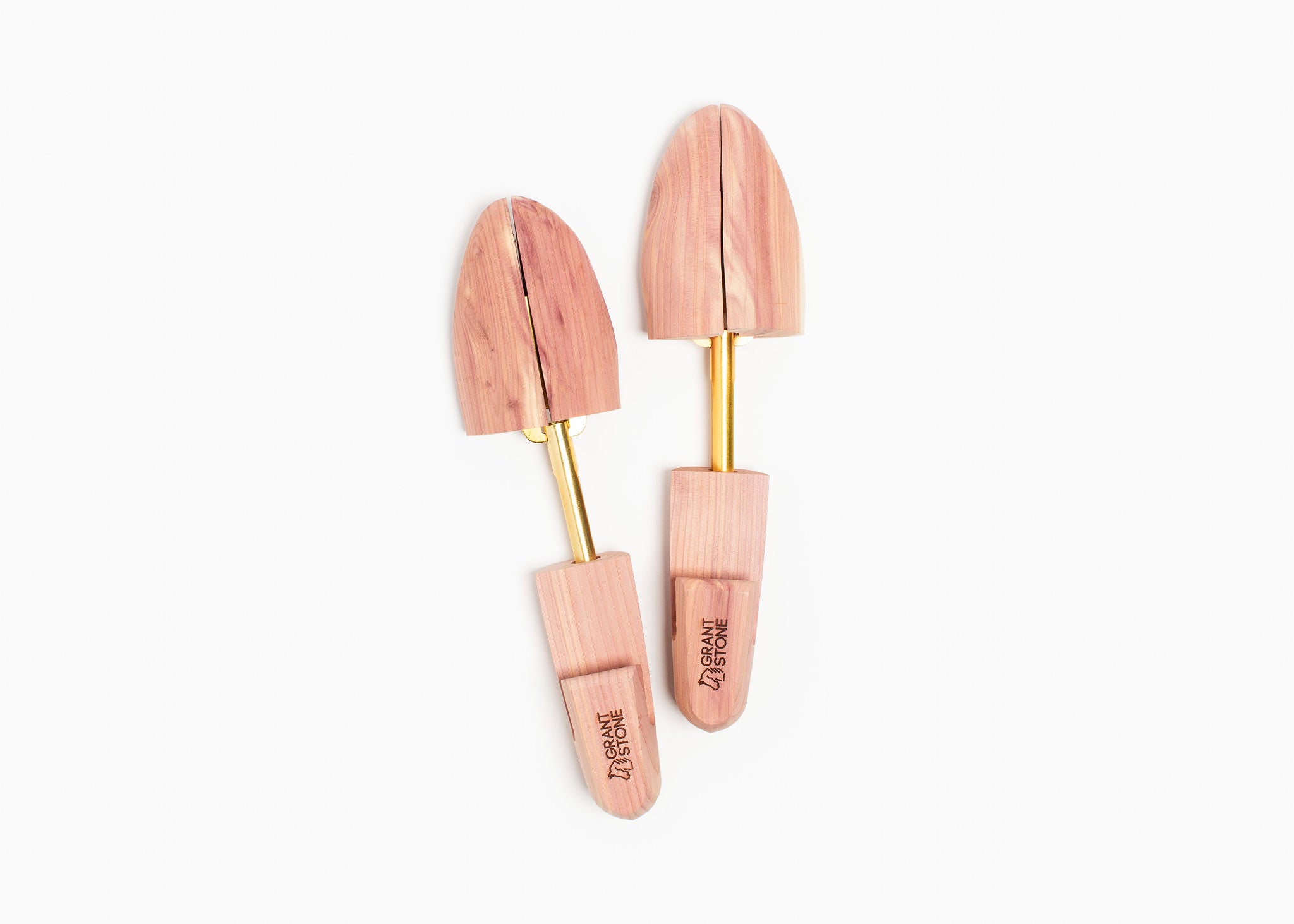 Premium Cedar Shoe Trees for Men - Handcrafted Laser Engraved Wooden Shoe Stretchers & Maintainers | Perfect for Dress Shoes, Boots & Leather Footwear Care