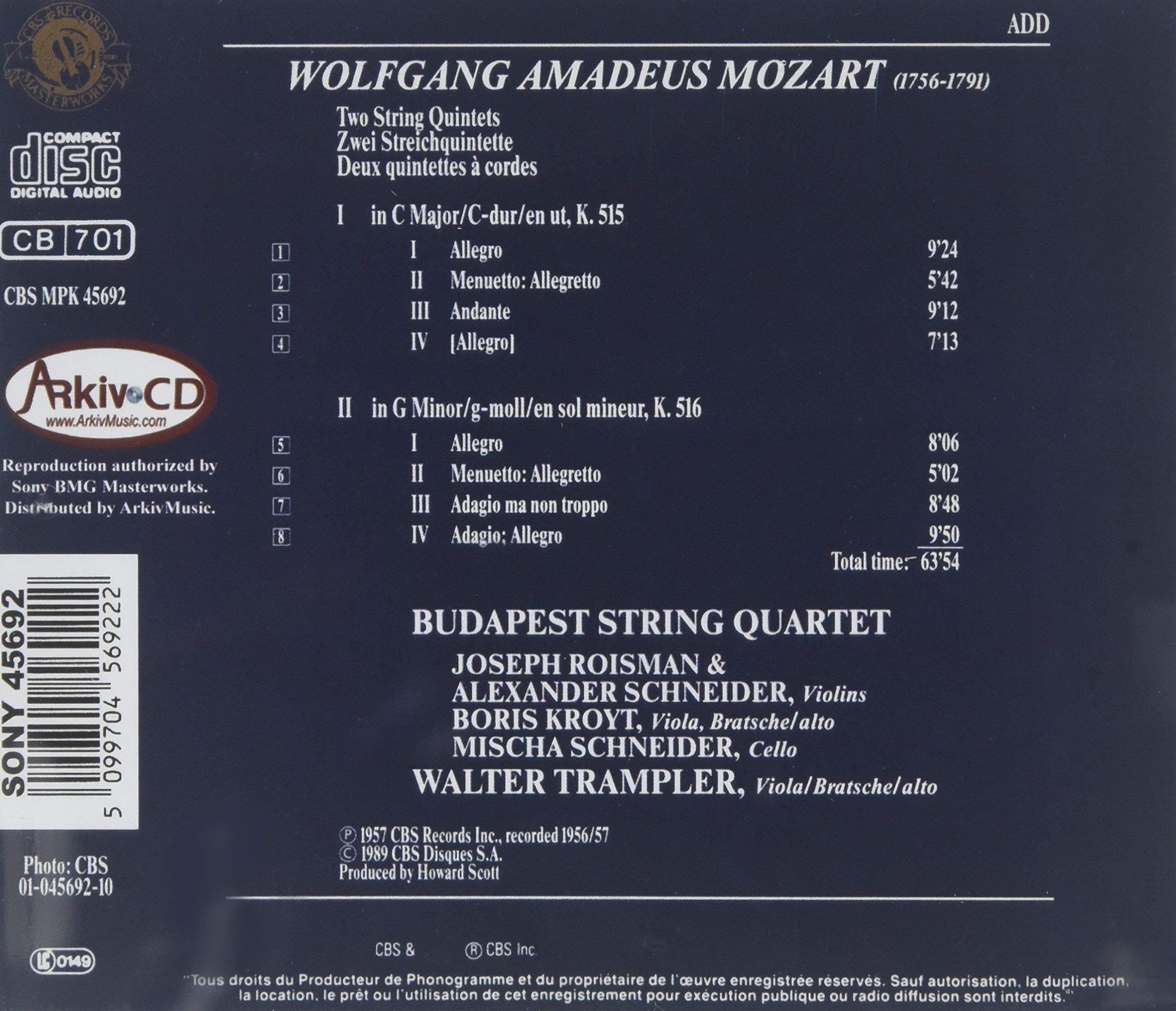 String Quintets No. 3 & More - Classical Music Masterpieces for Relaxation, Study & Dinner Parties | Premium Quality MP3/FLAC Downloads