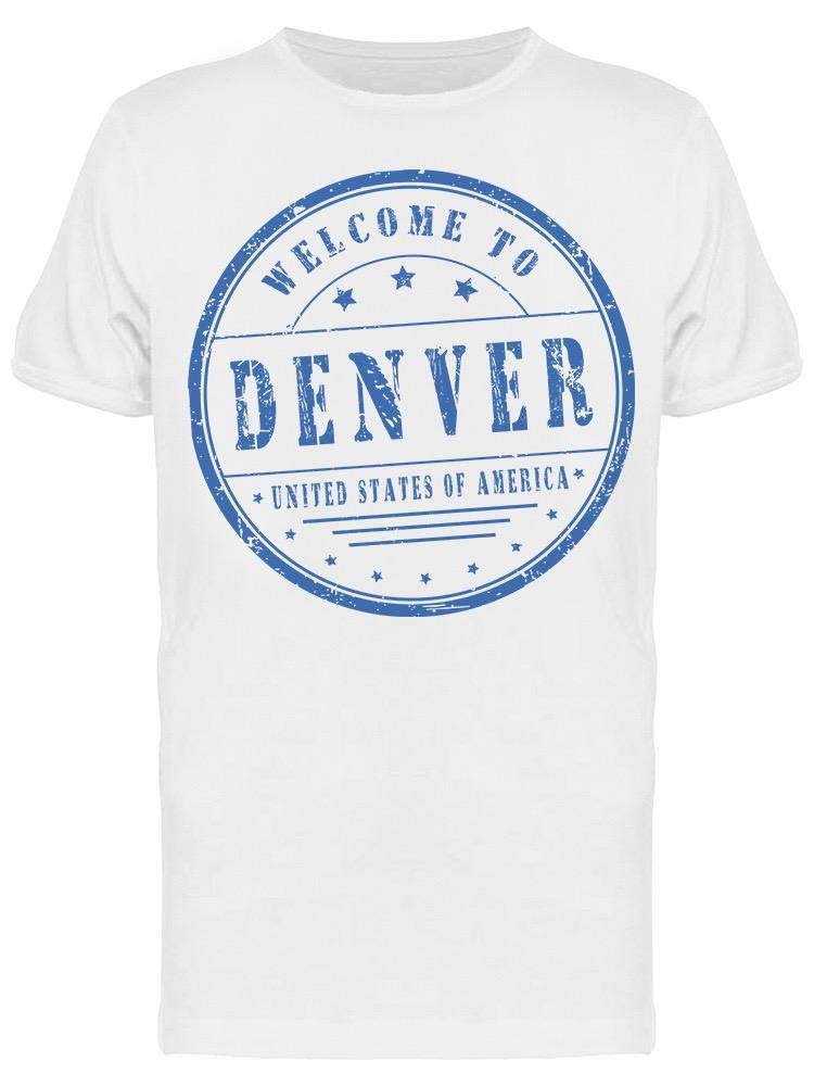 Denver Colorado USA Flag Graphic T-Shirt for Men - Casual Wear, Travel & Patriotic Outfits