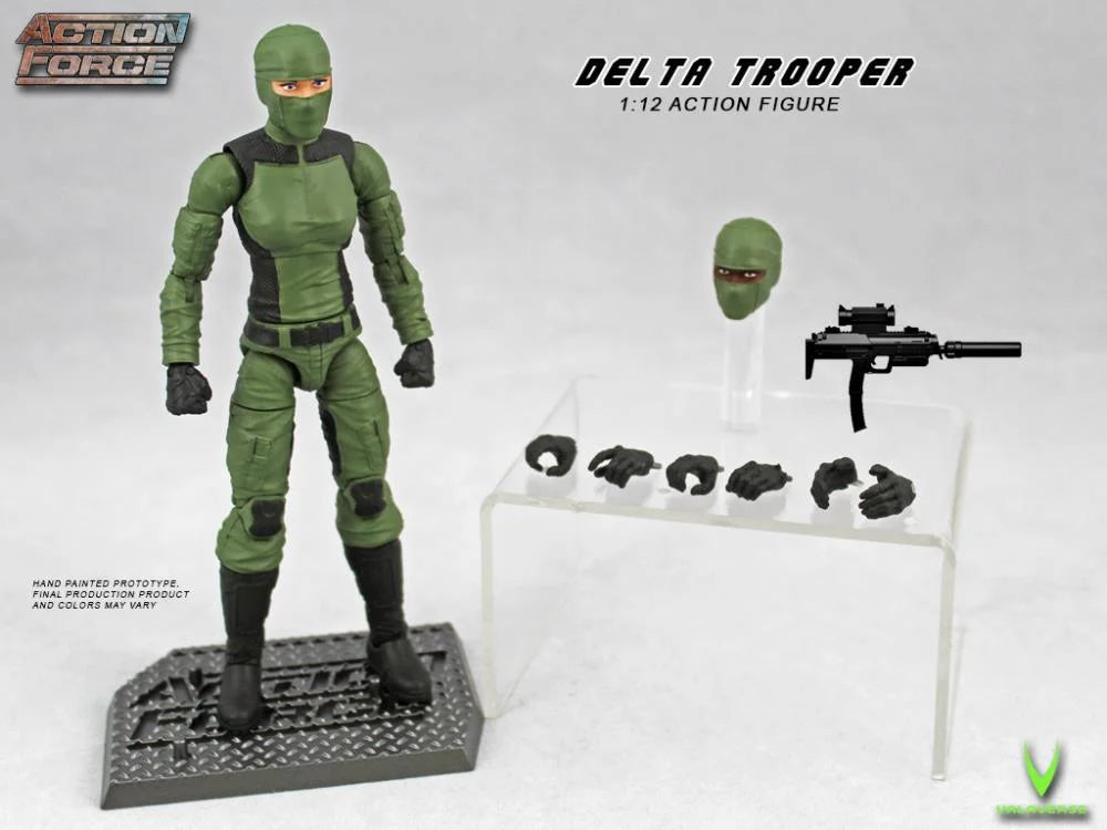 Action Force Series 3 Delta Trooper - 6-Inch Military Action Figure with Articulation & Accessories for Collectors | Battle Display & Role Play Scenes