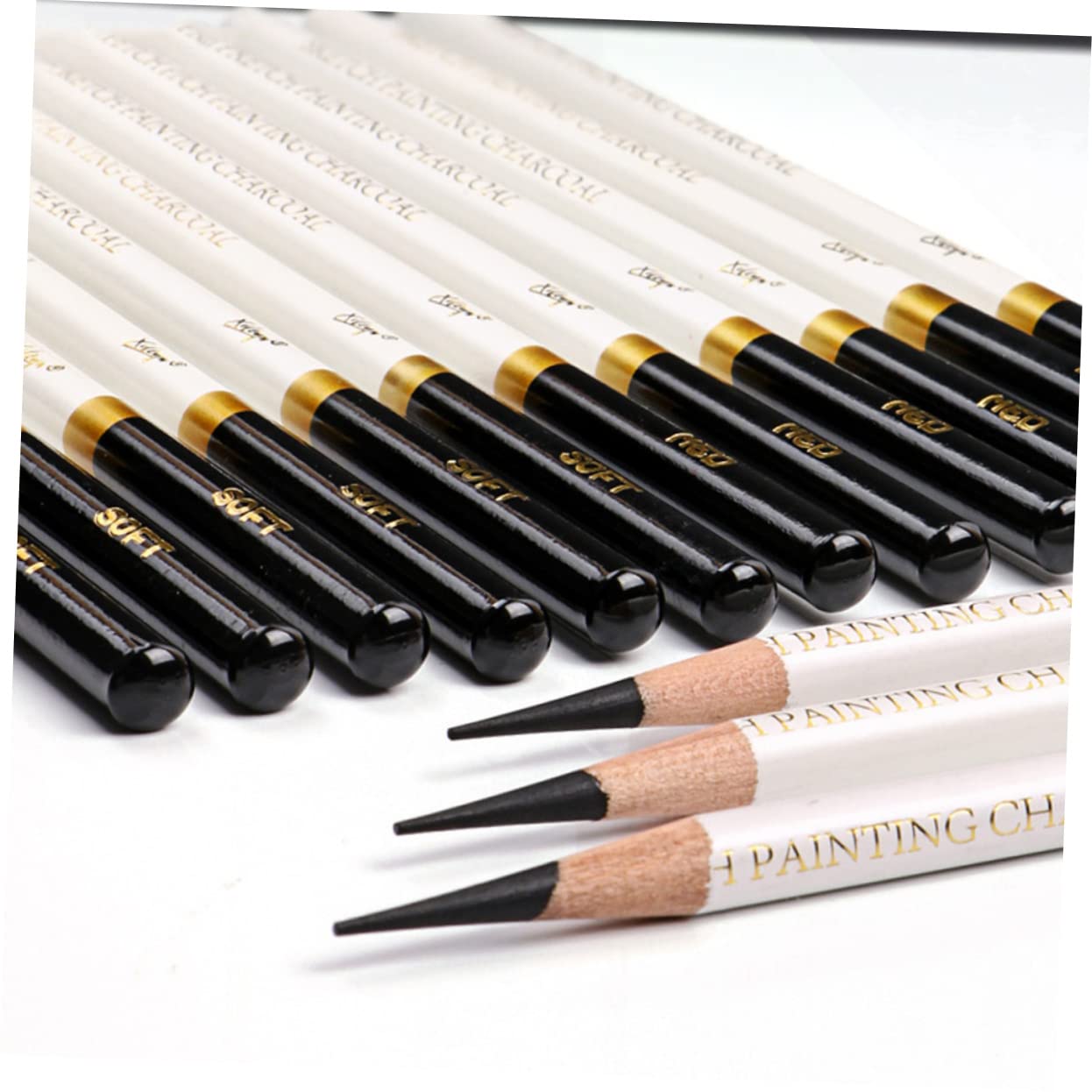 TEHAUX 24-Piece Professional Sketch Pencils Set - Vibrant Colored Pencils for Artists & Students - Perfect for Drawing, Sketching, Coloring Books & Art Projects