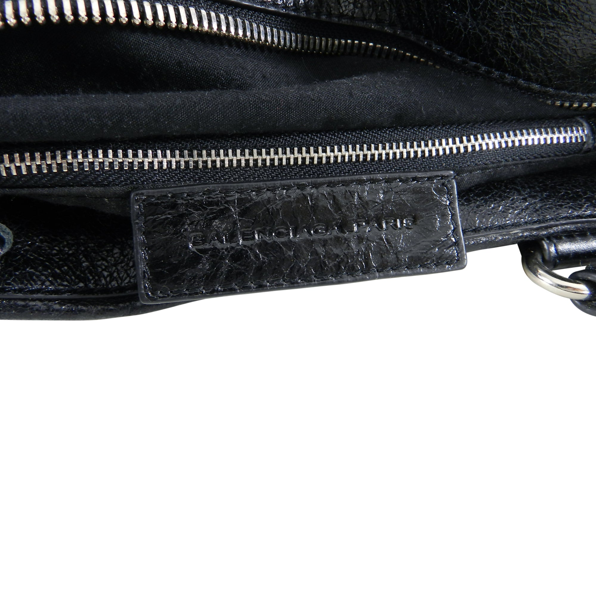 Balenciaga Black City Giant 21 Work Bag with Silver Hardware - Stylish Designer Handbag for Women, Perfect for Office, Travel & Everyday Use