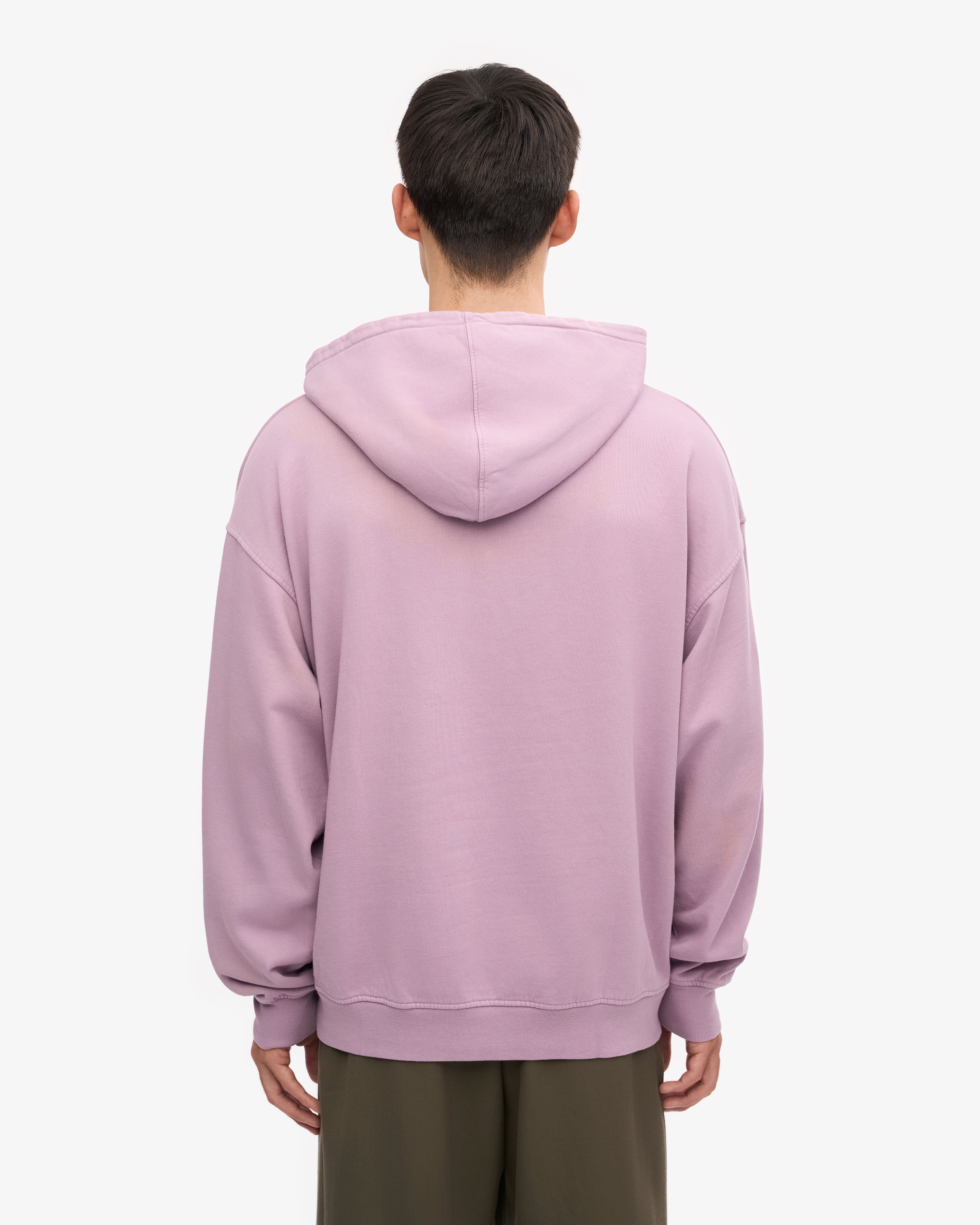 Organic Oversized Hoodie - Pearly Purple | Soft & Cozy Unisex Pullover for Men & Women | Perfect for Casual Wear, Lounge & Outdoor Activities