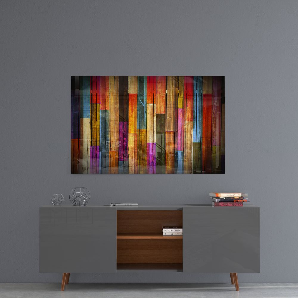 The Painted Woods - Premium Handcrafted Wooden Wall Art for Home & Office Decor | Perfect for Living Room, Bedroom, and Office Spaces